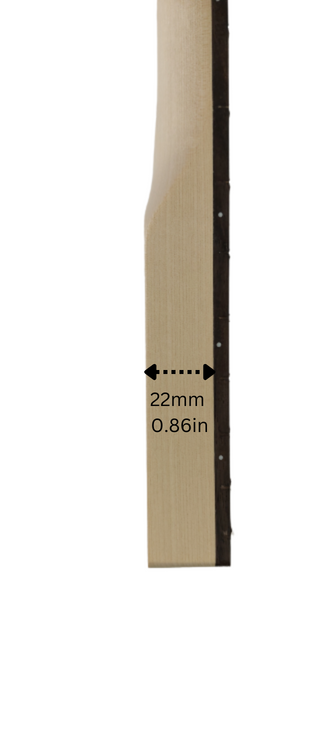 Haze HSJB19580GN1W Electric Bass Guitar Neck