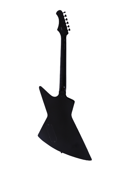 Haze Explorer-Style HH Basswood HEX Electric Guitar - Purpleburst HSFB1940J