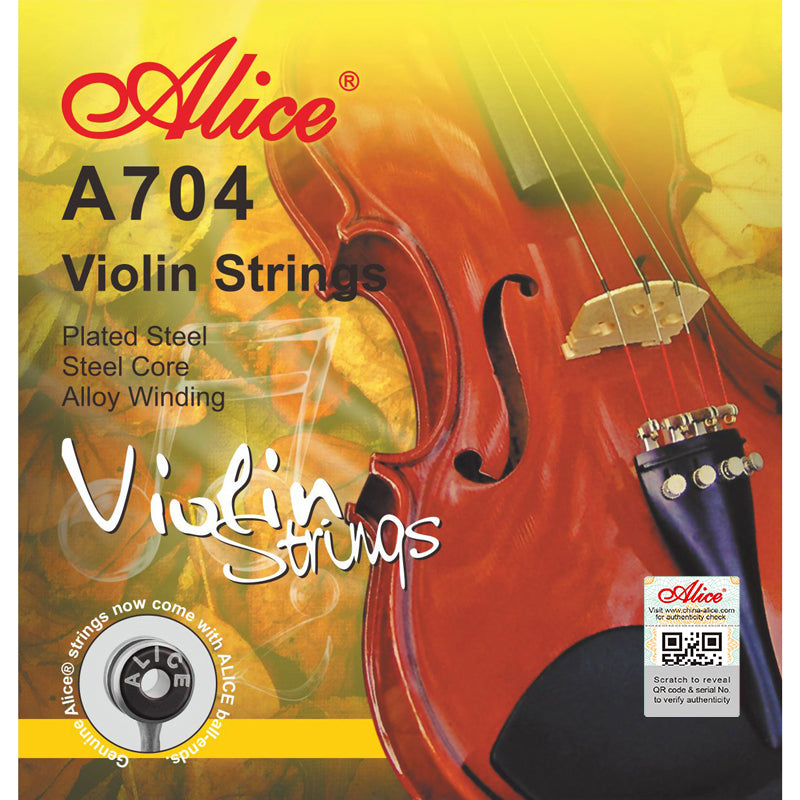 Alice A70412 1/2 Size Violin String Set