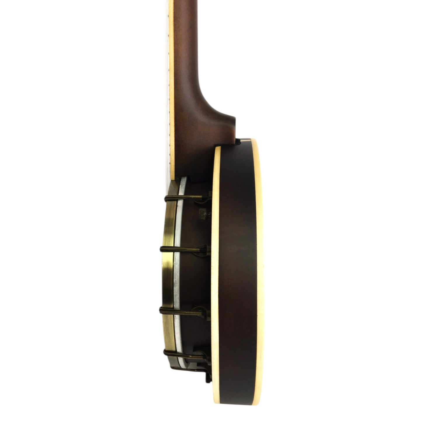 Caraya 4-String Maple Body Resonator Banjolele - Natural SBJUK118 + Stand