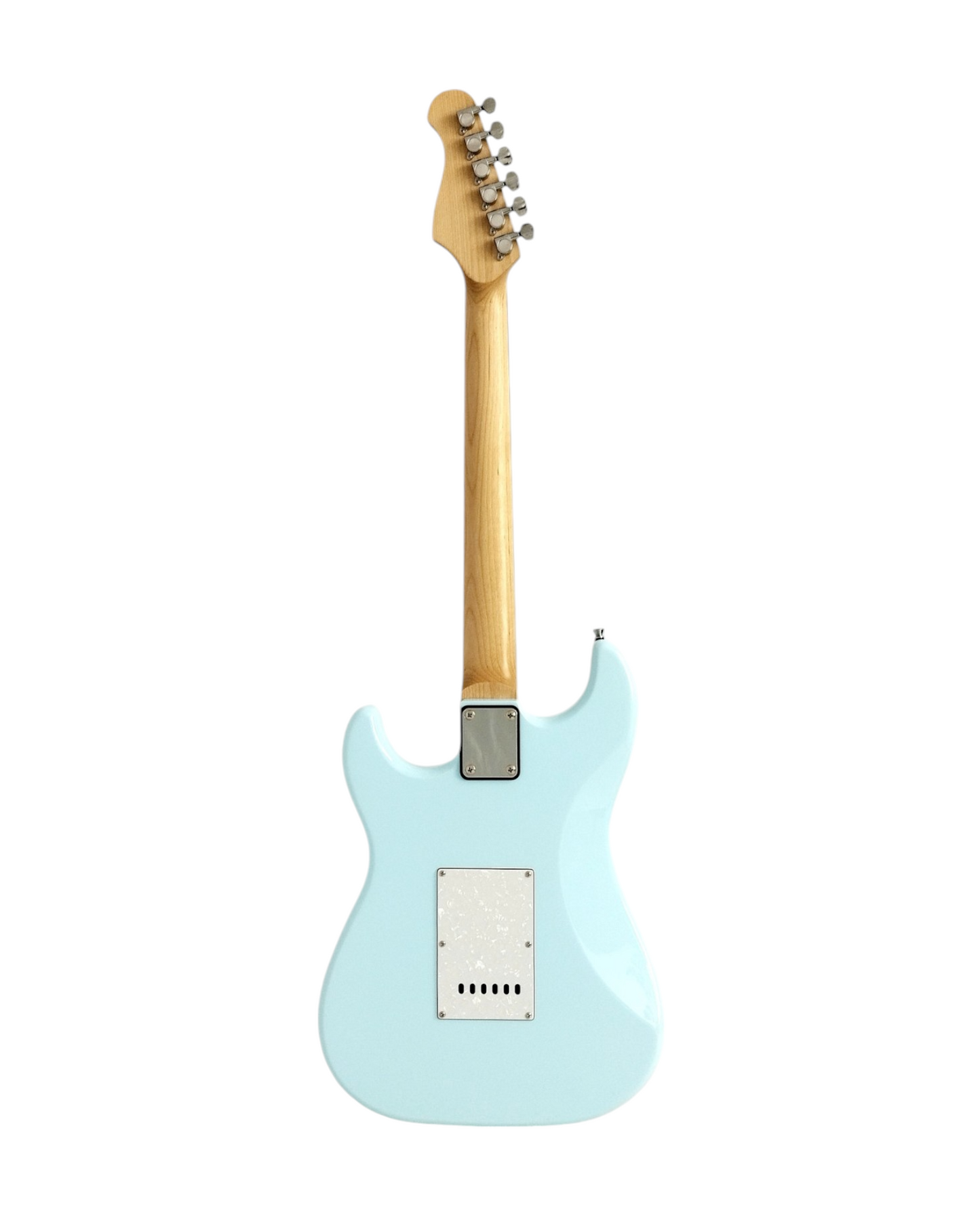 Haze E211 SONIC BLUE HST Electric Guitar with Accessories + 10W Amp (Optional)
