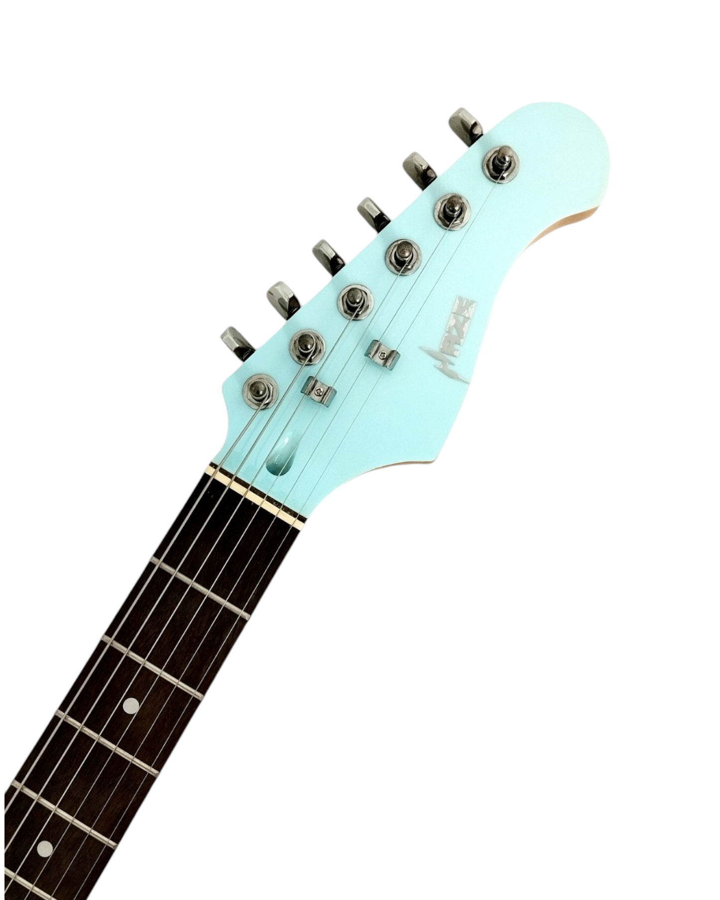 Haze E211 SONIC BLUE HST Electric Guitar with Accessories + 10W Amp (Optional)