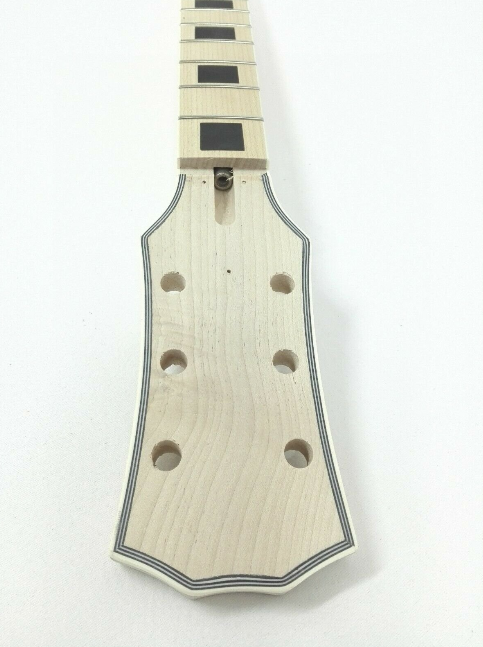 LP style guitar neck 238MB 22-Fret Electric Guitar DIY Neck, All-Maple, Bolt-on