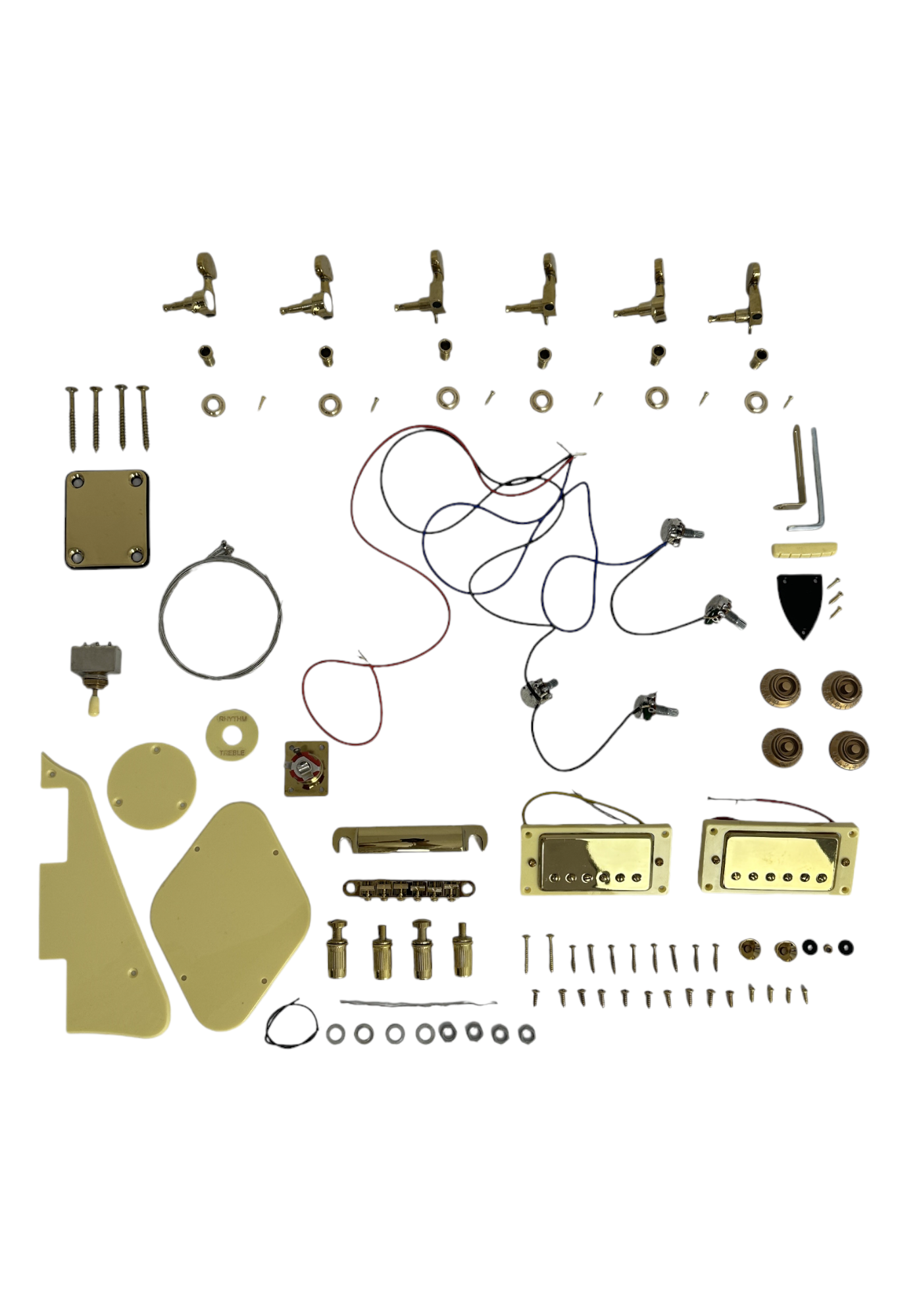 HSLPP19380PPGD Full Set LP Electric Guitar Golden Hardware Accessories Parts