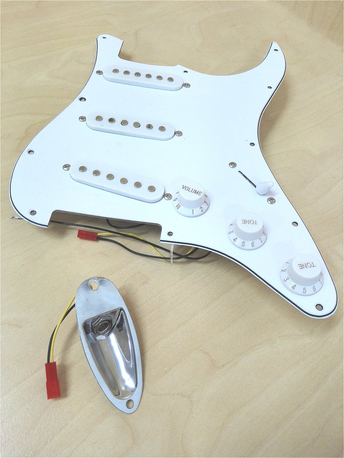 Full Set Electric Guitar Hardware Accessories Parts,No-Soldering HSST 1910PP-CRNS