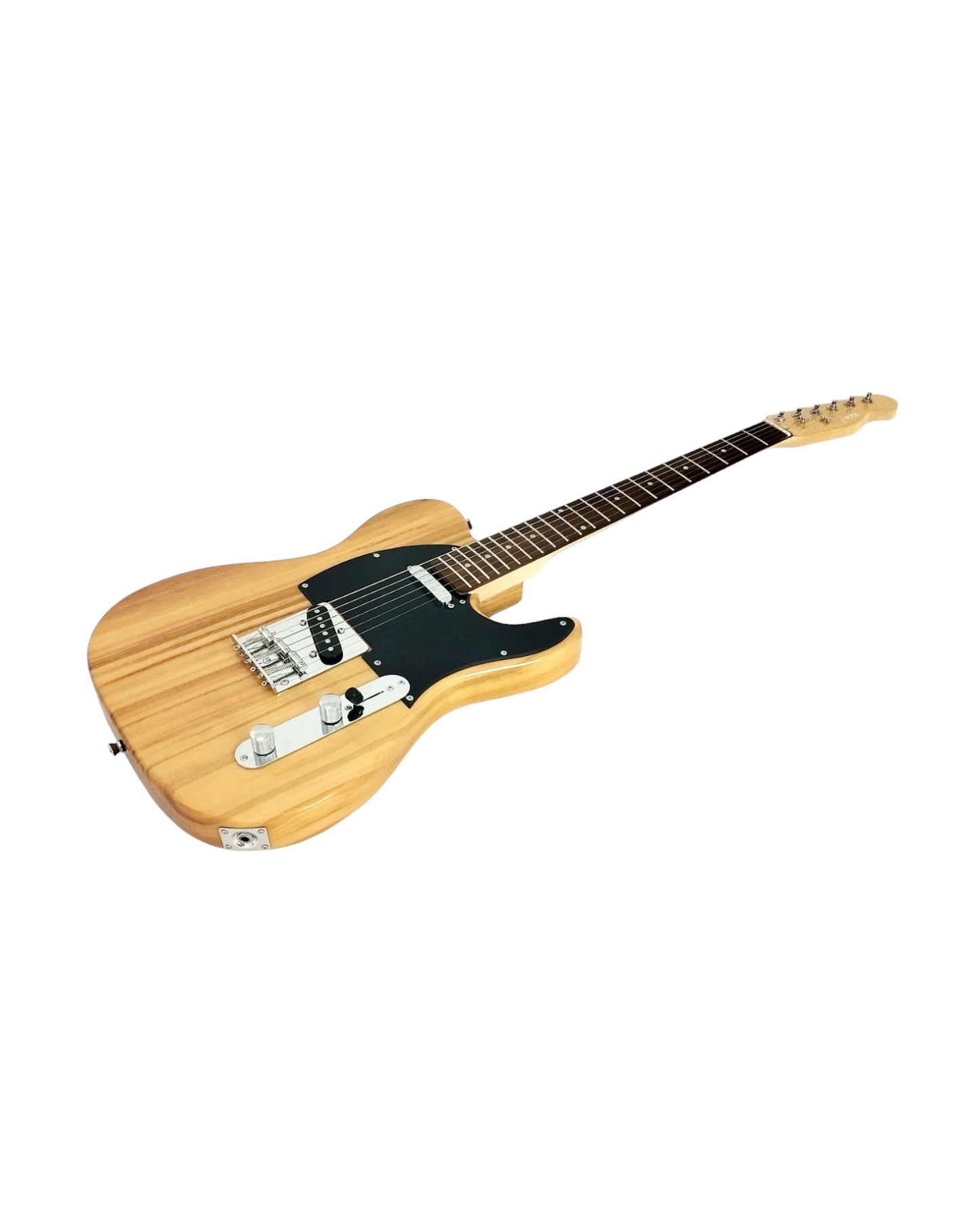 Haze Solid Paulownia Body with Maple Neck Rosewood Fingerboard HTL Electric Guitar - Natural HSTL10NT with Accessories + 10W Amp. (Optional)