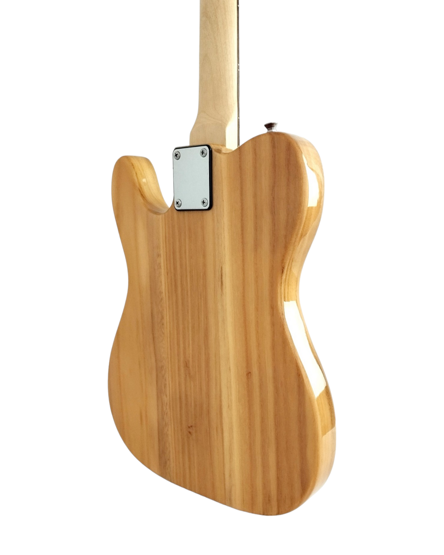 Haze Solid Paulownia Body with Maple Neck Rosewood Fingerboard HTL Electric Guitar - Natural HSTL10NT with Accessories + 10W Amp. (Optional)