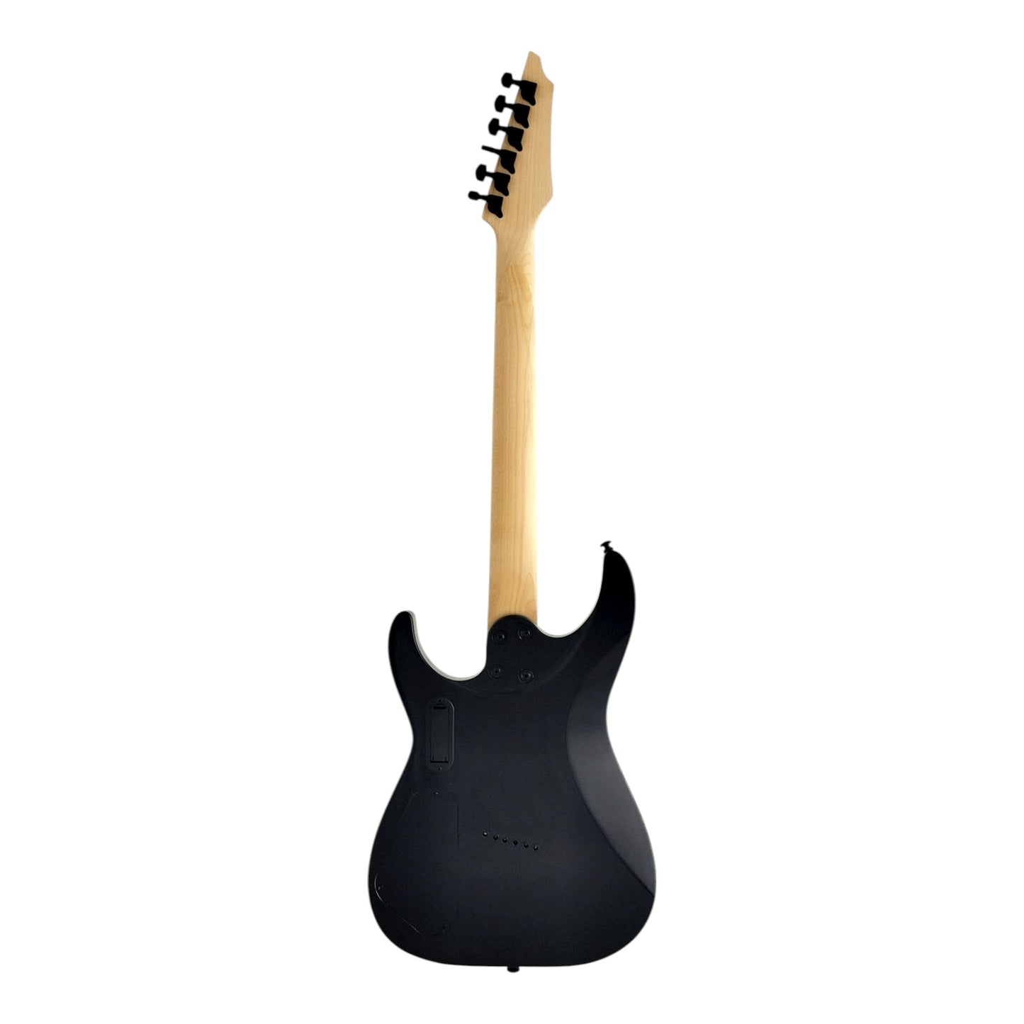 Haze 6FF Vintageburst 6-String Fanned Fret Electric Guitar with Active Humbuckers