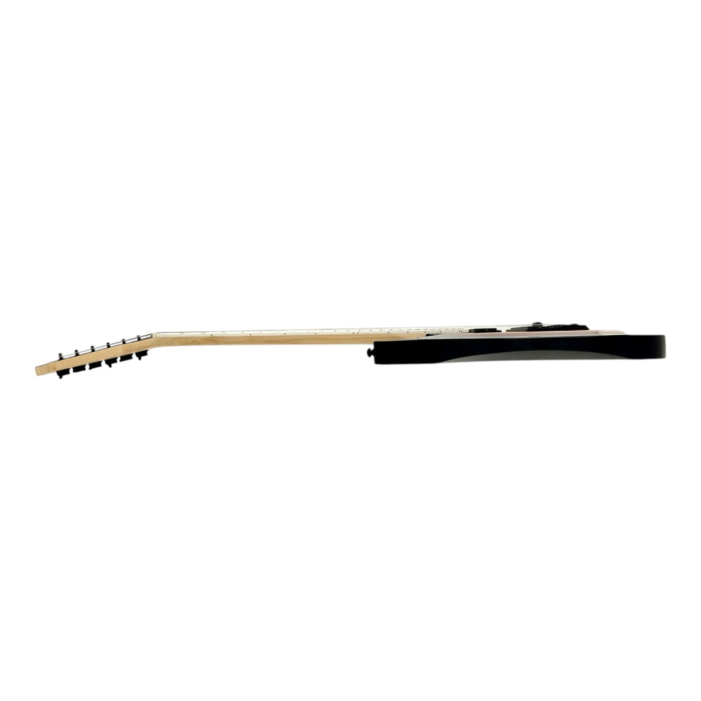Haze 6FF Vintageburst 6-String Fanned Fret Electric Guitar with Active Humbuckers