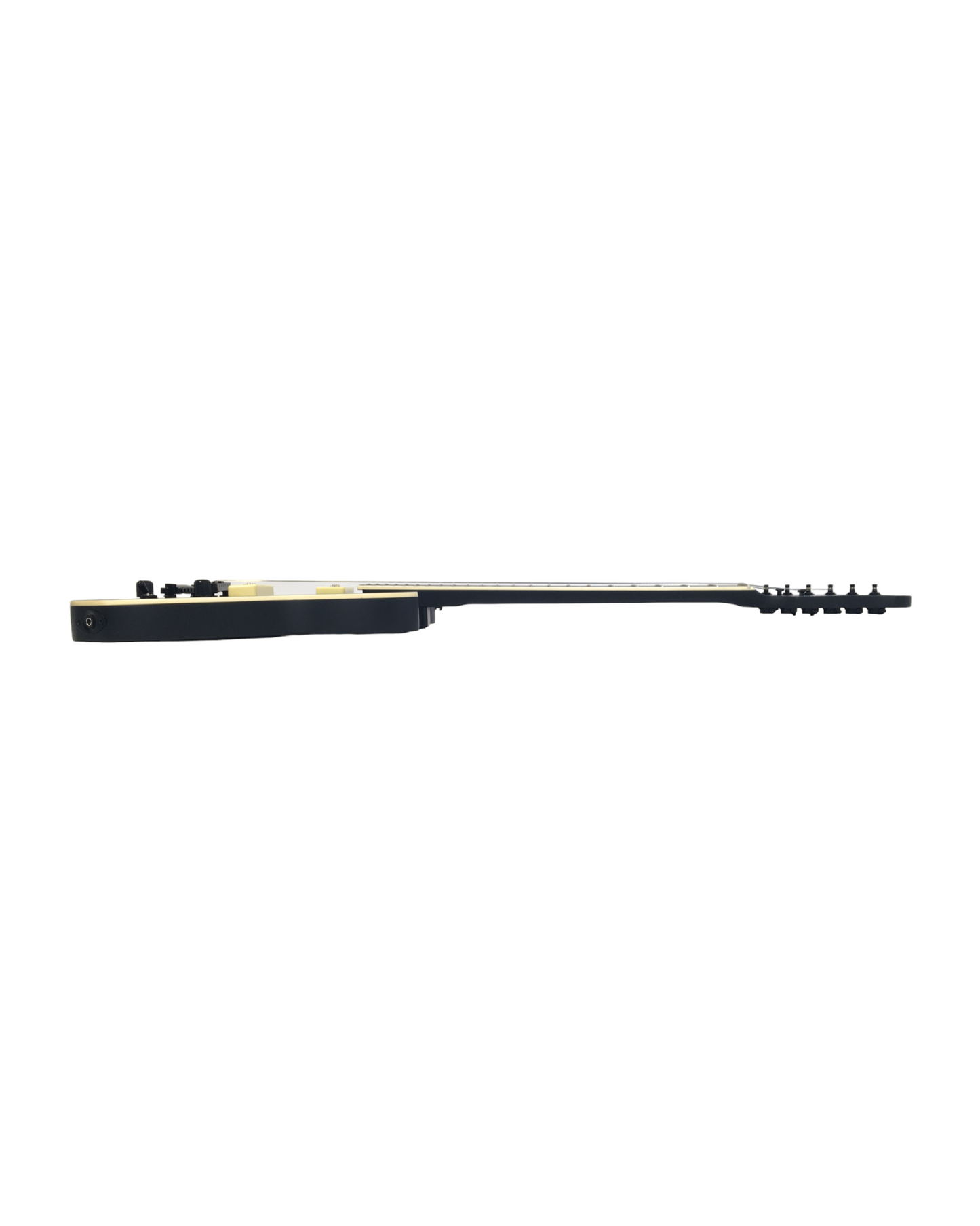 Haze Semi-Hollow HH Maple Neck HTL Electric Guitar - Black HSE501BK