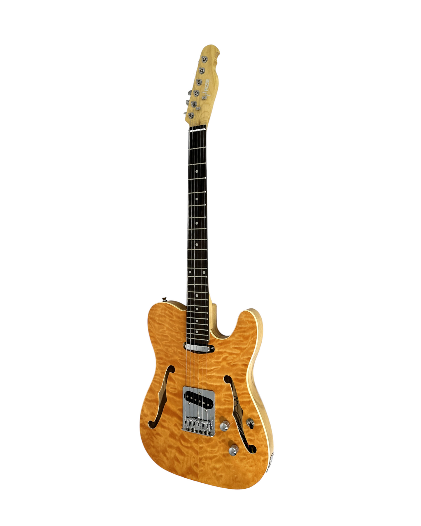 Haze HSTL19012FHQN Electric Guitar, 10W Amp, Accessories Pack