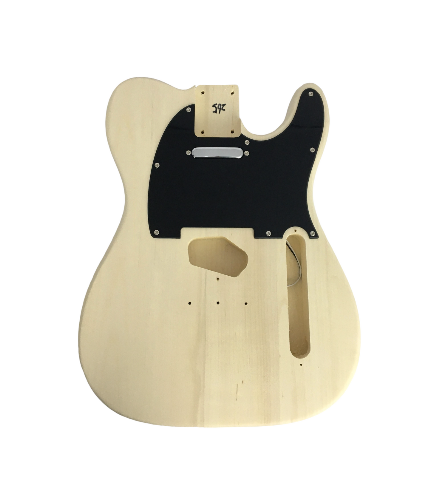 HSTL19100WBDIY Solid Basswood Body Electric Guitar DIY Kit, No-Soldering, S-S