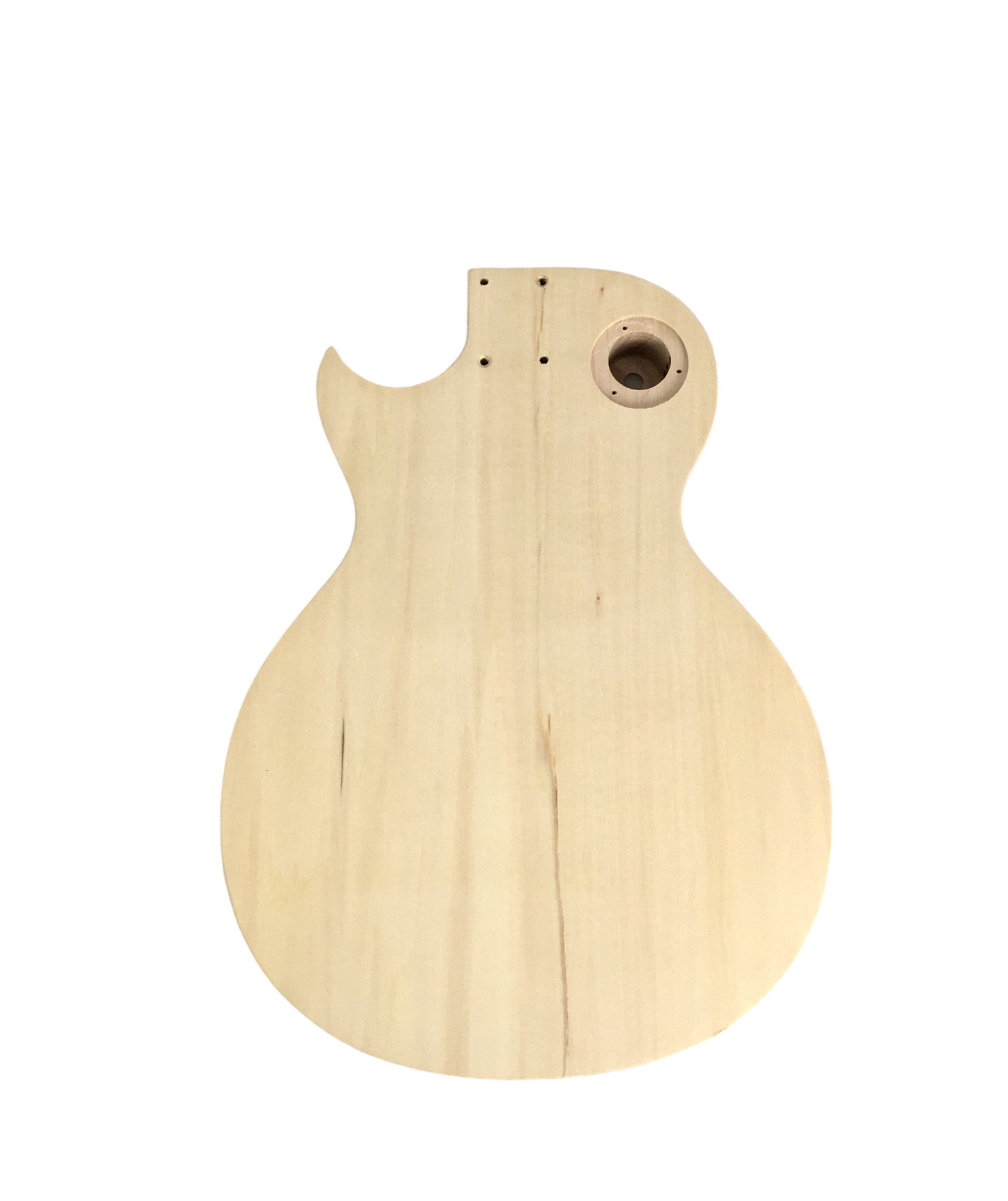 E239SMBDIY Semi-Hollow Body Electric Guitar DIY, No-Soldering, Set Neck, Black Hardware