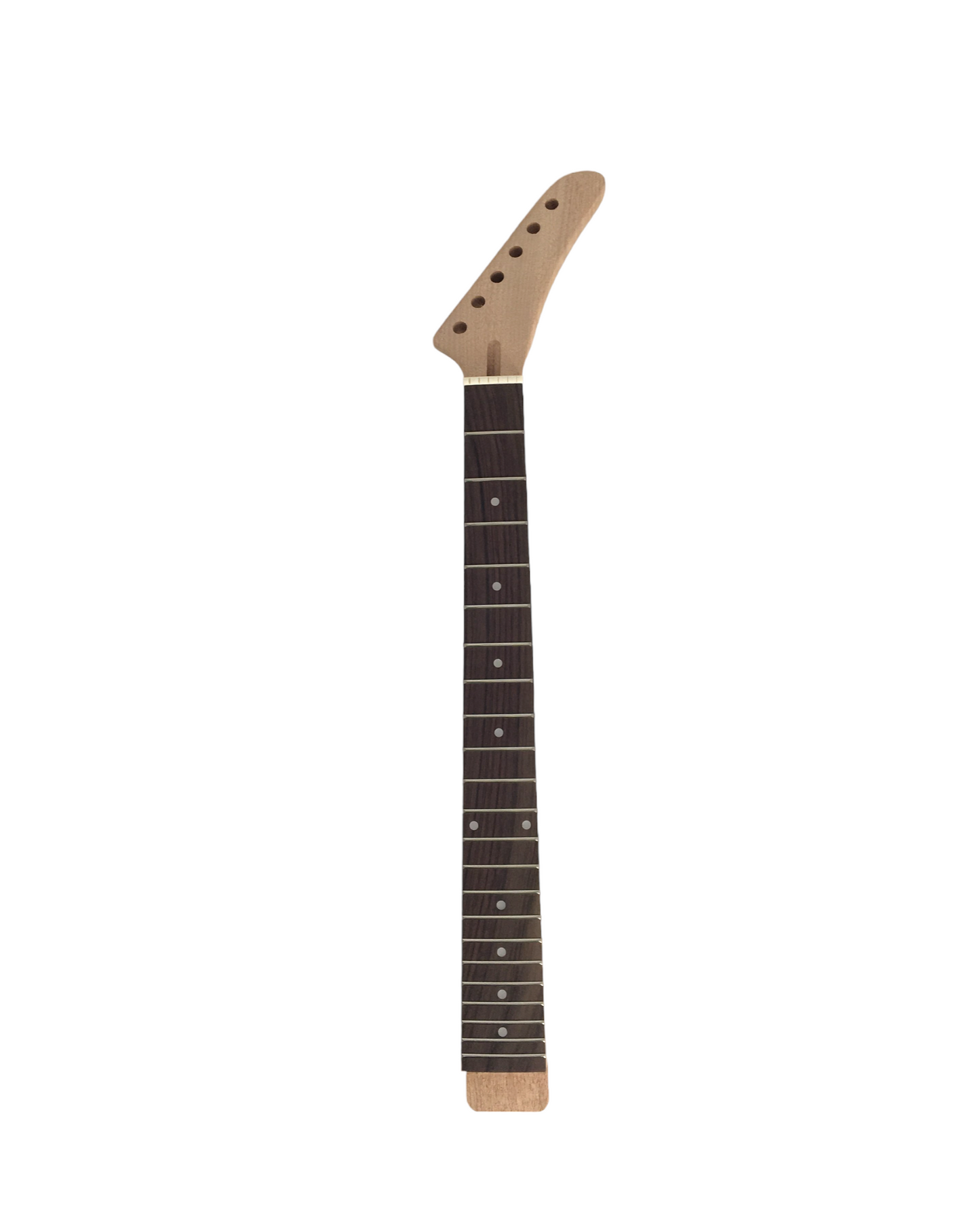 DIY DKE1958 Explorer Style Electric Guitar DIY Kit, Complete No-Soldering, Mahogany Body. only have one white pickguards