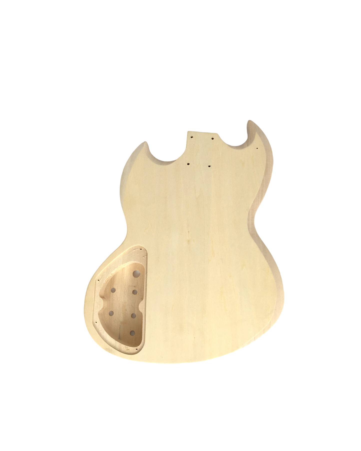HSSG19205DIY Electric Guitar DIY Kit, Solid Basswood Body+Neck, No-Soldering, H-H