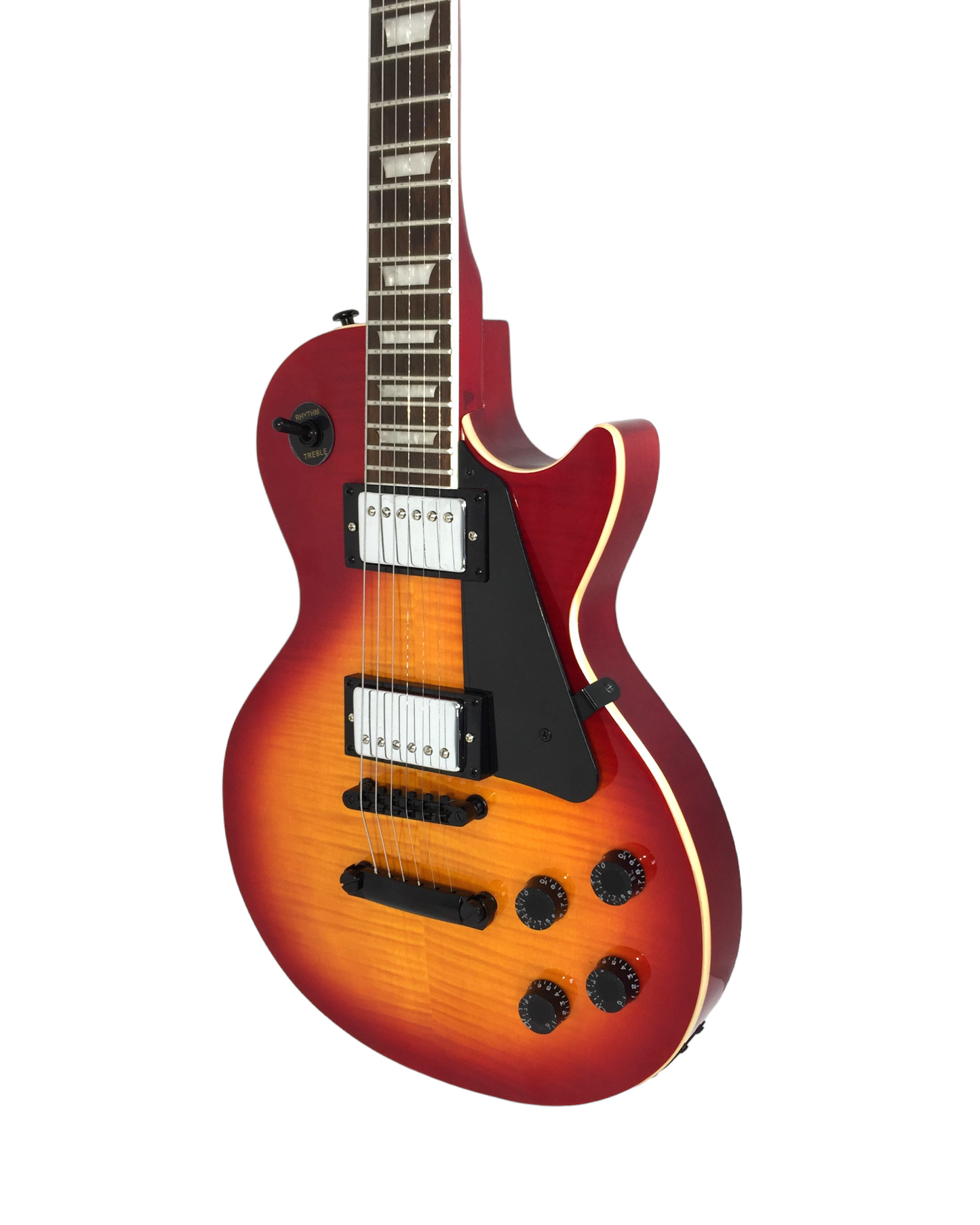 Haze Single-Cut Maple Neck Rosewood Fingerboard Electric Guitar - Sunburst