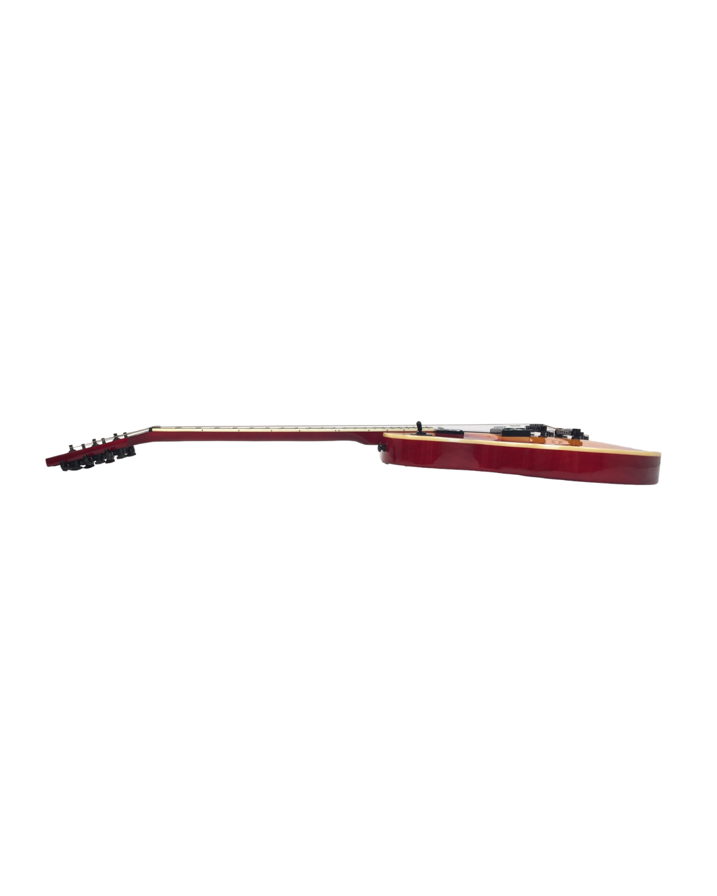 Haze Single-Cut Maple Neck Rosewood Fingerboard Electric Guitar - Sunburst