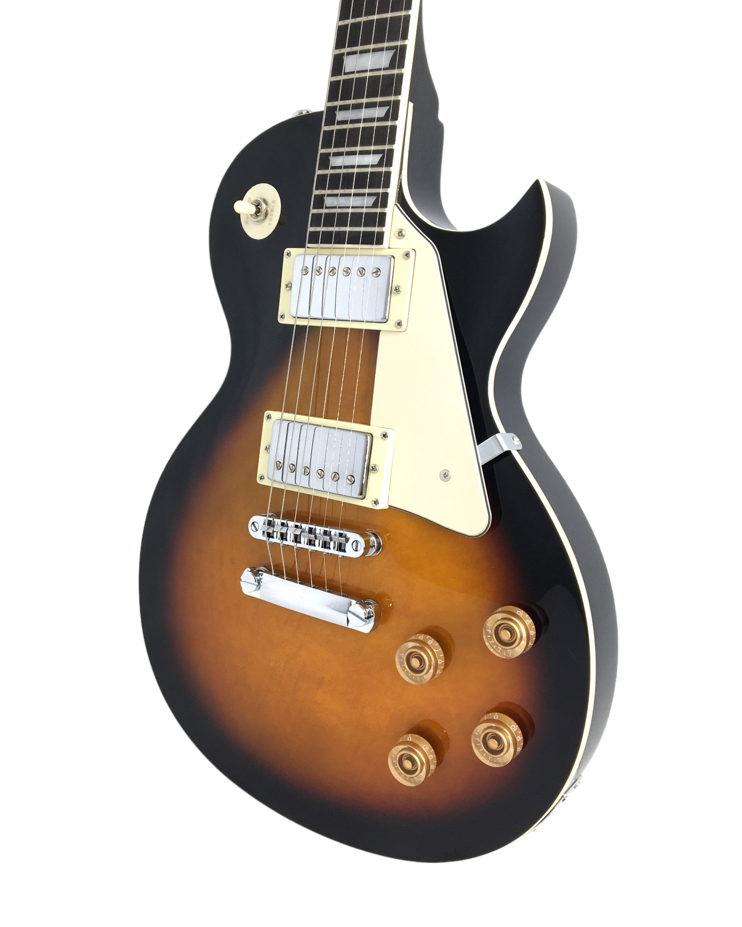 Haze SEG277BS Sunburst Electric Guitar, 10w Amp, Stand Pack!