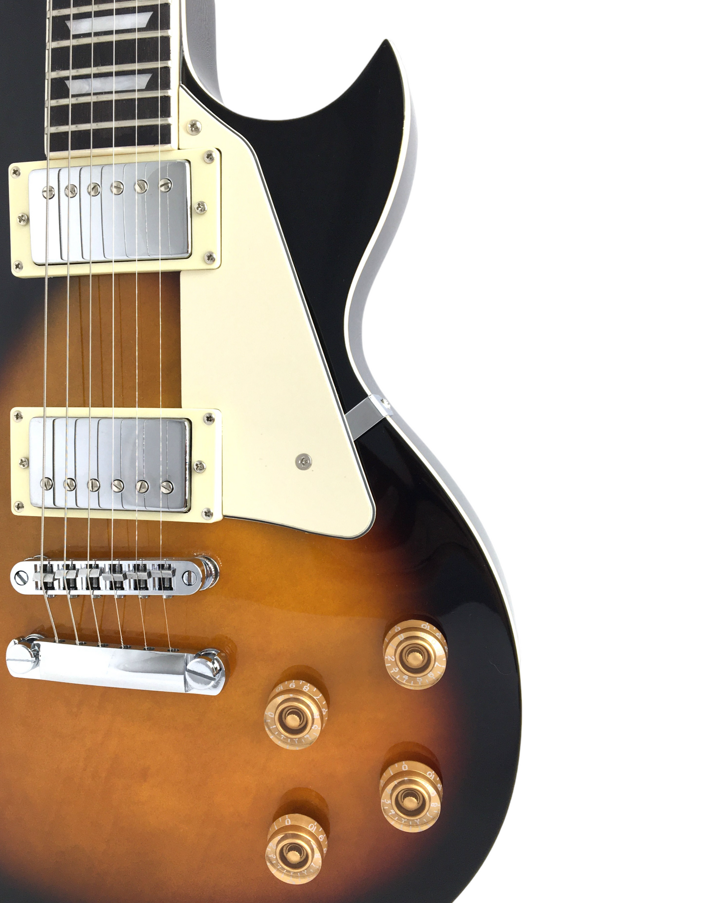Haze SEG277BS Sunburst Electric Guitar, 10w Amp, Stand Pack!