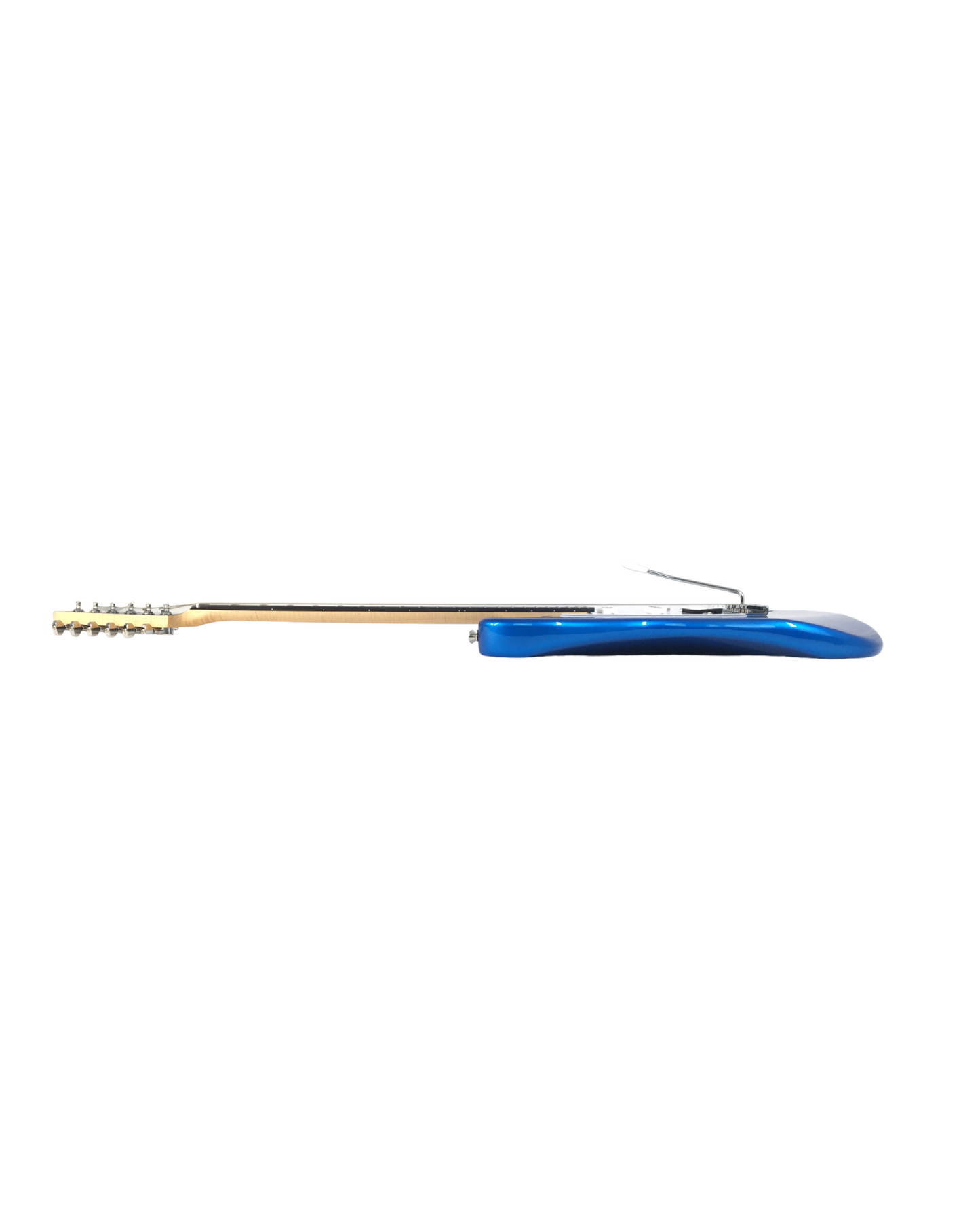 Haze E211 Classic Blue Sapphire/Arctic White HST Electric Guitar Electric Guitar, Amp, Stand Pack!