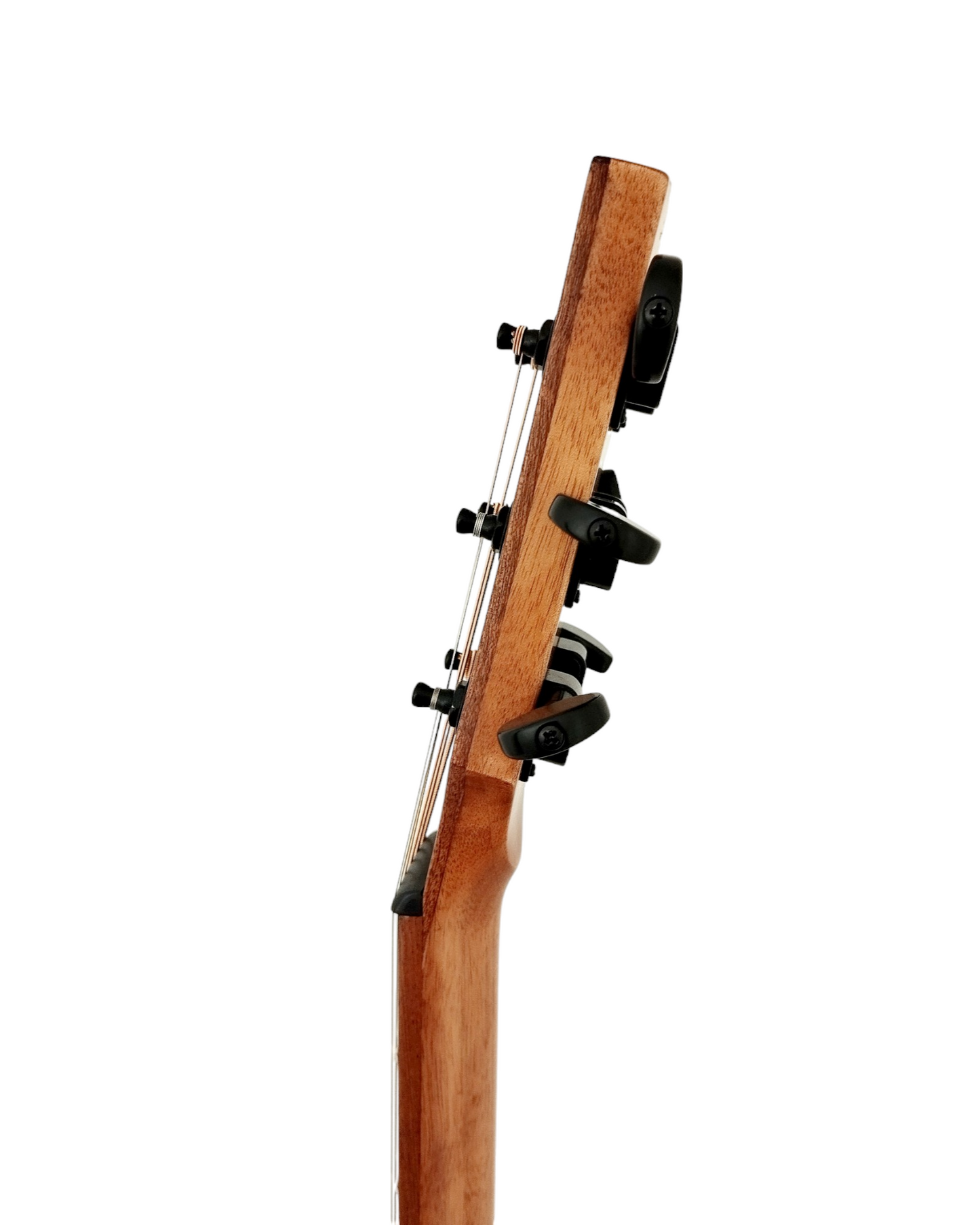 Klema K300DSCE Solid Spruce Sitka Fishman Pickup/Tuner Acoustic Guitar with Hard Case