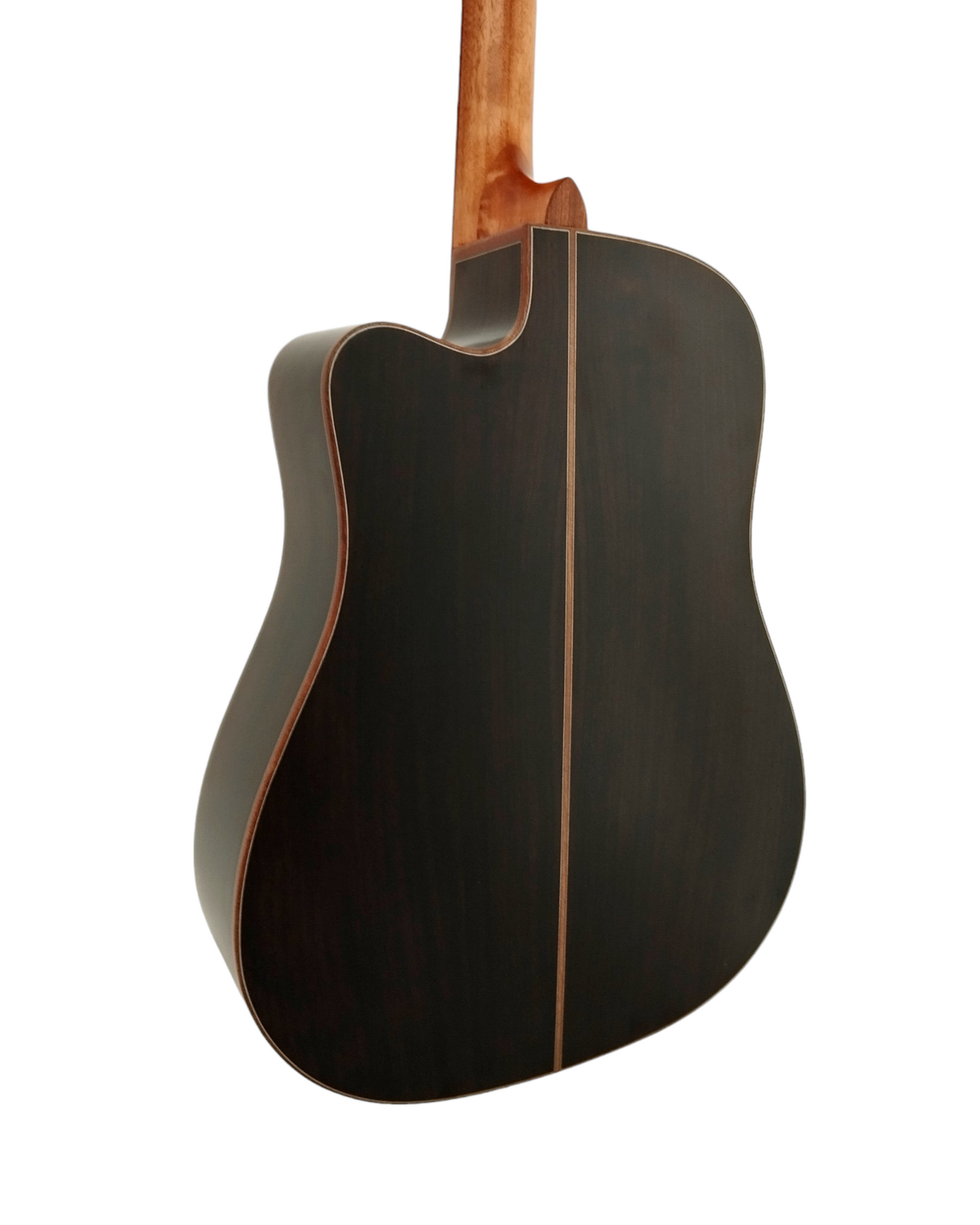 Klema K300DSCE Solid Spruce Sitka Fishman Pickup/Tuner Acoustic Guitar with Hard Case