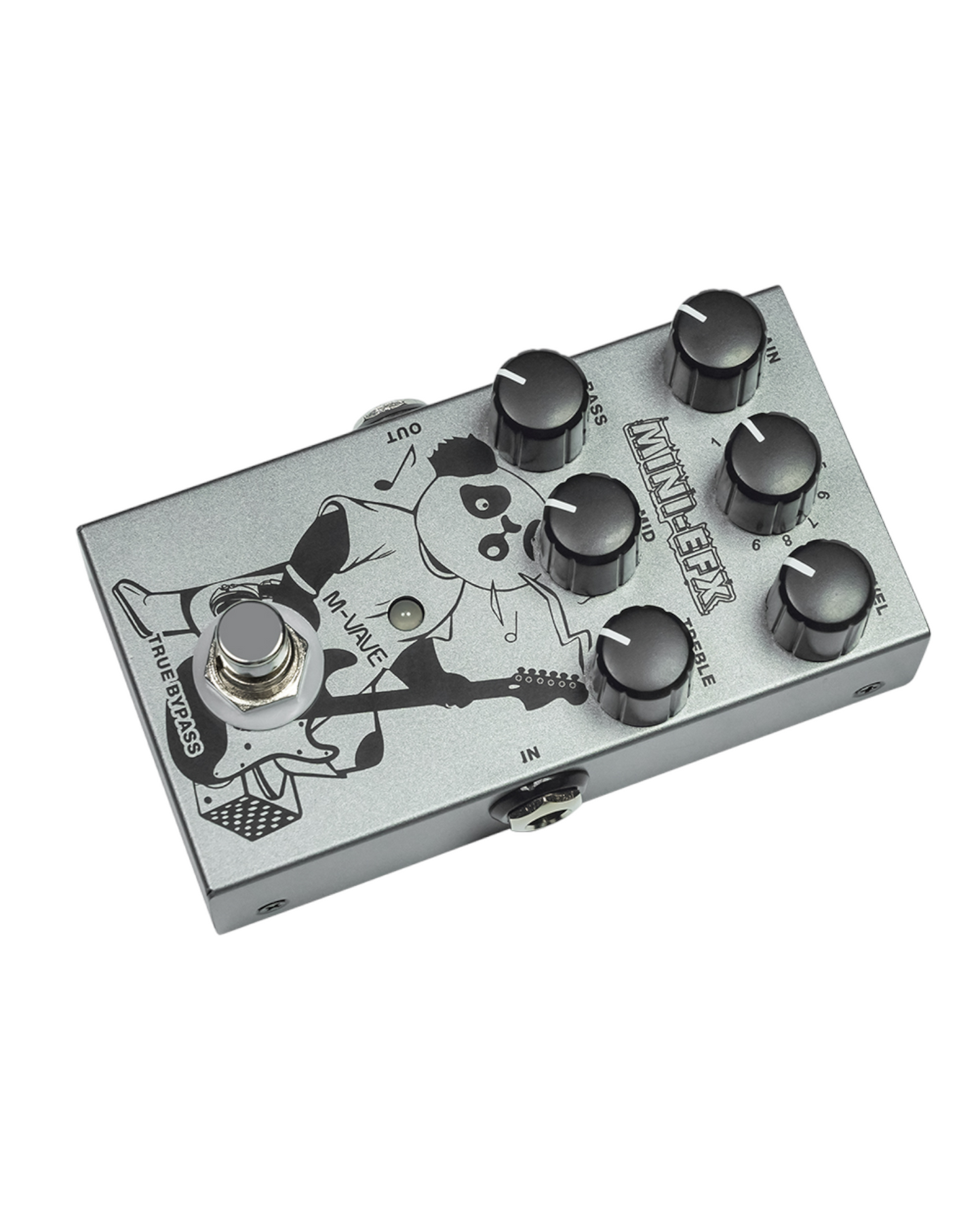 M-VAVE Electric Effects Pedals Heavy Metal Electric Guitar Overload Distortion Effector- MINIEFXP014015M