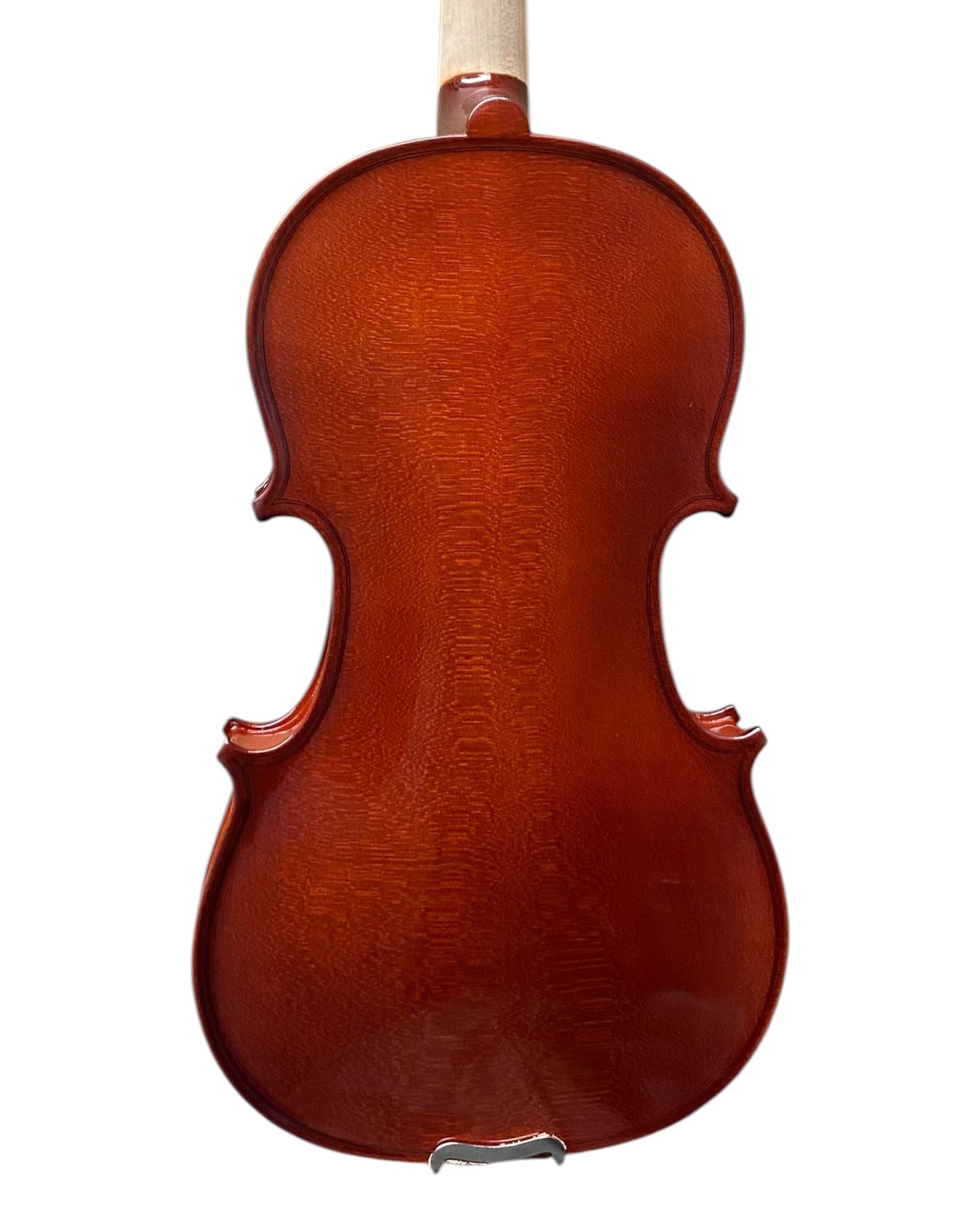 Caraya MV001 Solid Spruce Top 4/4 to 1/16 Size Violin Outfit in Natural Gloss - Beginner Bundle (MV001PK2)