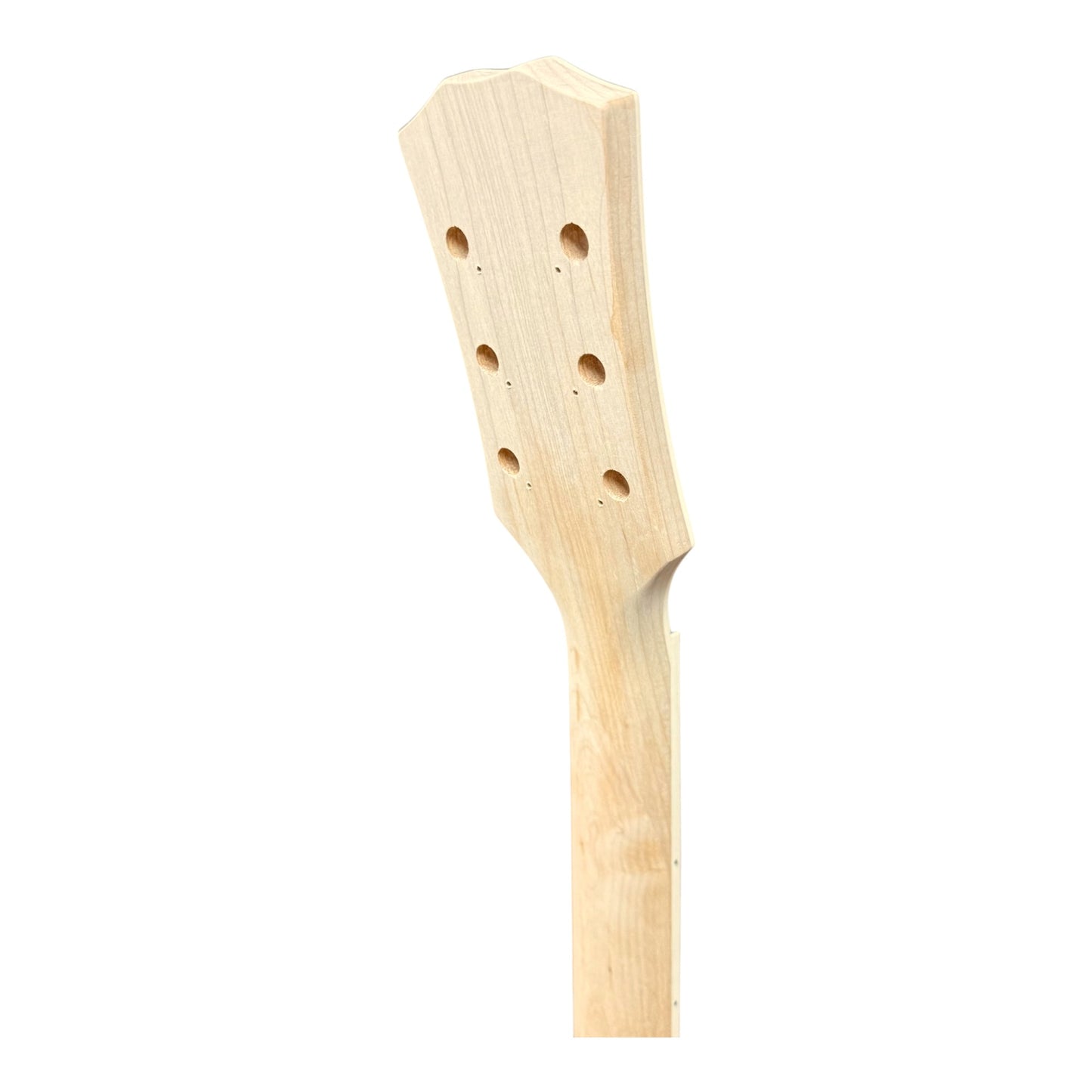 E329DIY Semi-Hollow Basswood Body Maple Set-Neck HLP H-H Electric Guitar DIY Kit - Complete No-Soldering w/ 3-Ply Ebony Trims & Chrome Hardware