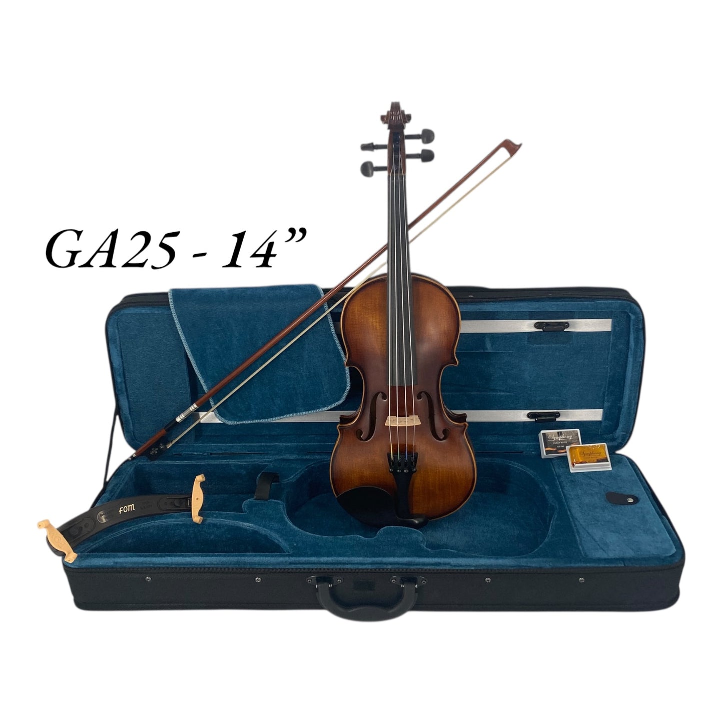Symphony GA25 "Professional Series" Viola Outfit in 14", 13" and 12" Sizes