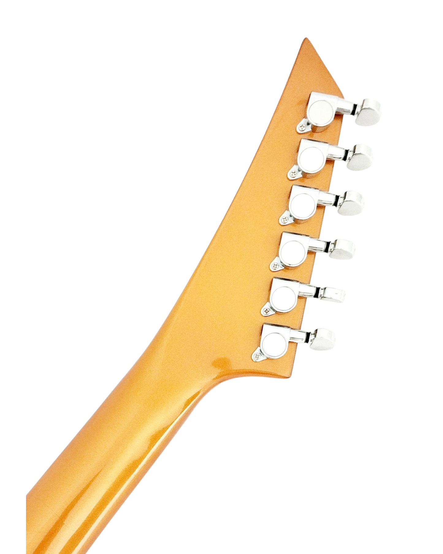 Haze Neck-Thru HSH String-Thru HAX Electric Guitar - Gold SEG258GD