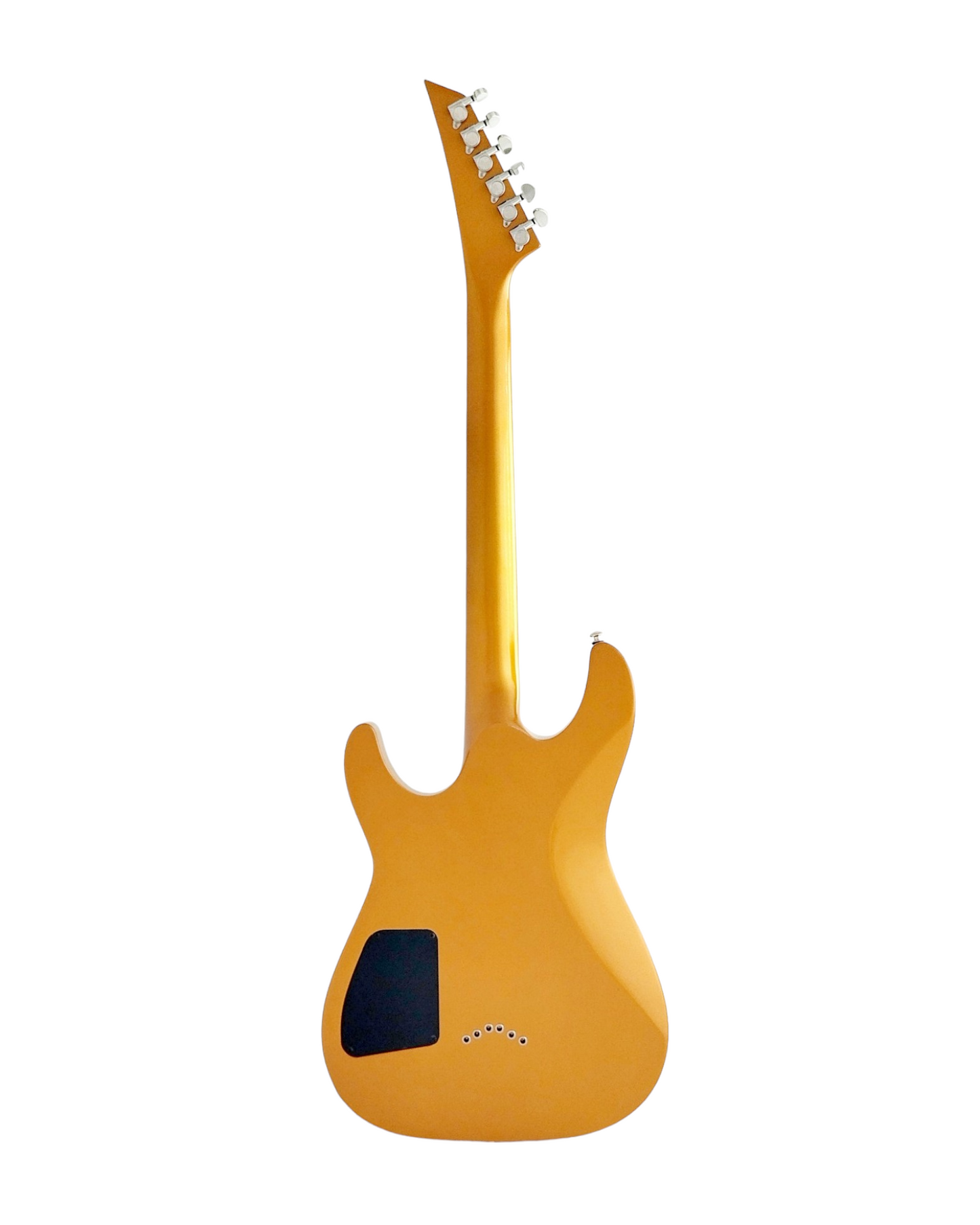 Haze Neck-Thru HSH String-Thru HAX Electric Guitar - Gold SEG258GD