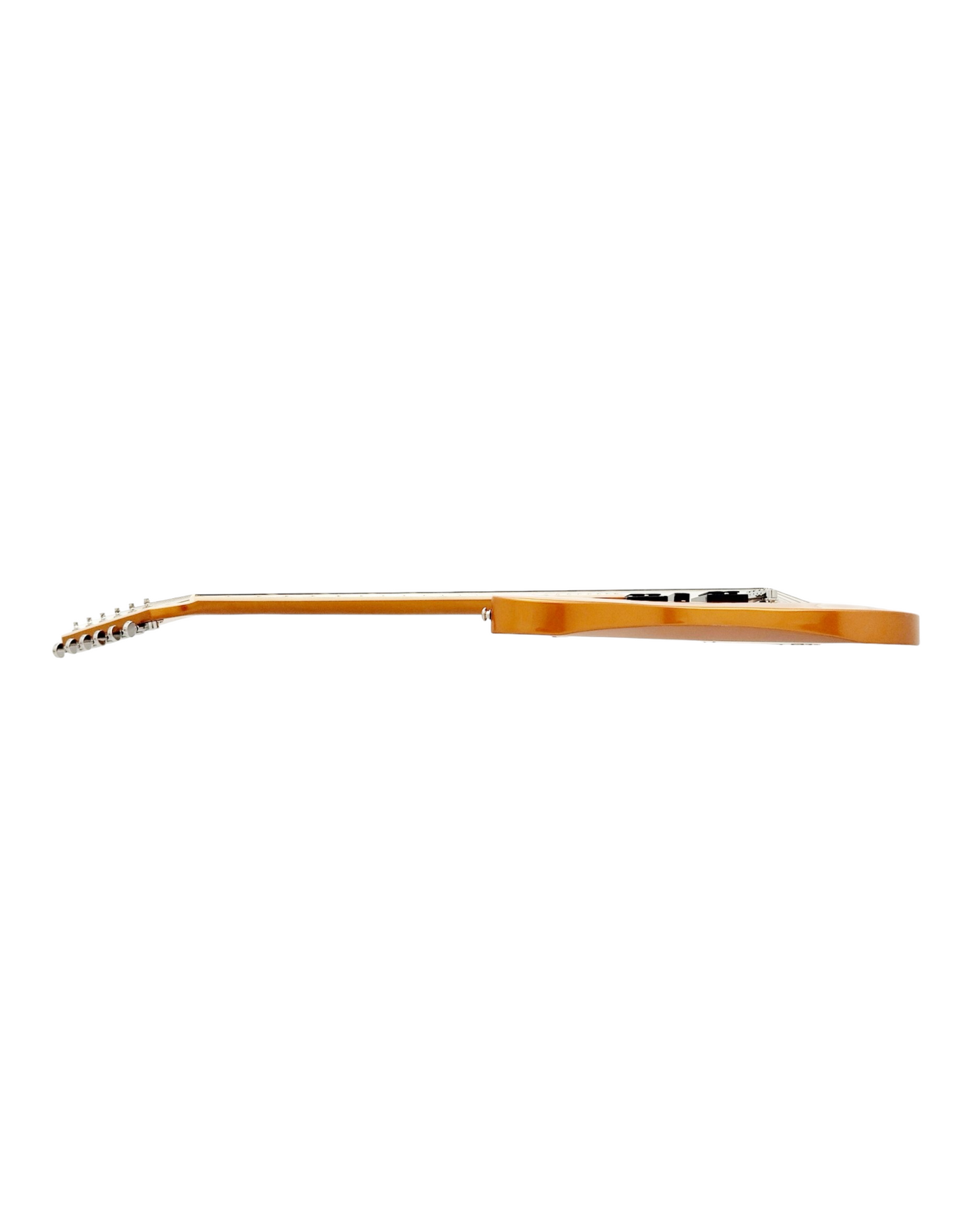 Haze Neck-Thru HSH String-Thru HAX Electric Guitar - Gold SEG258GD