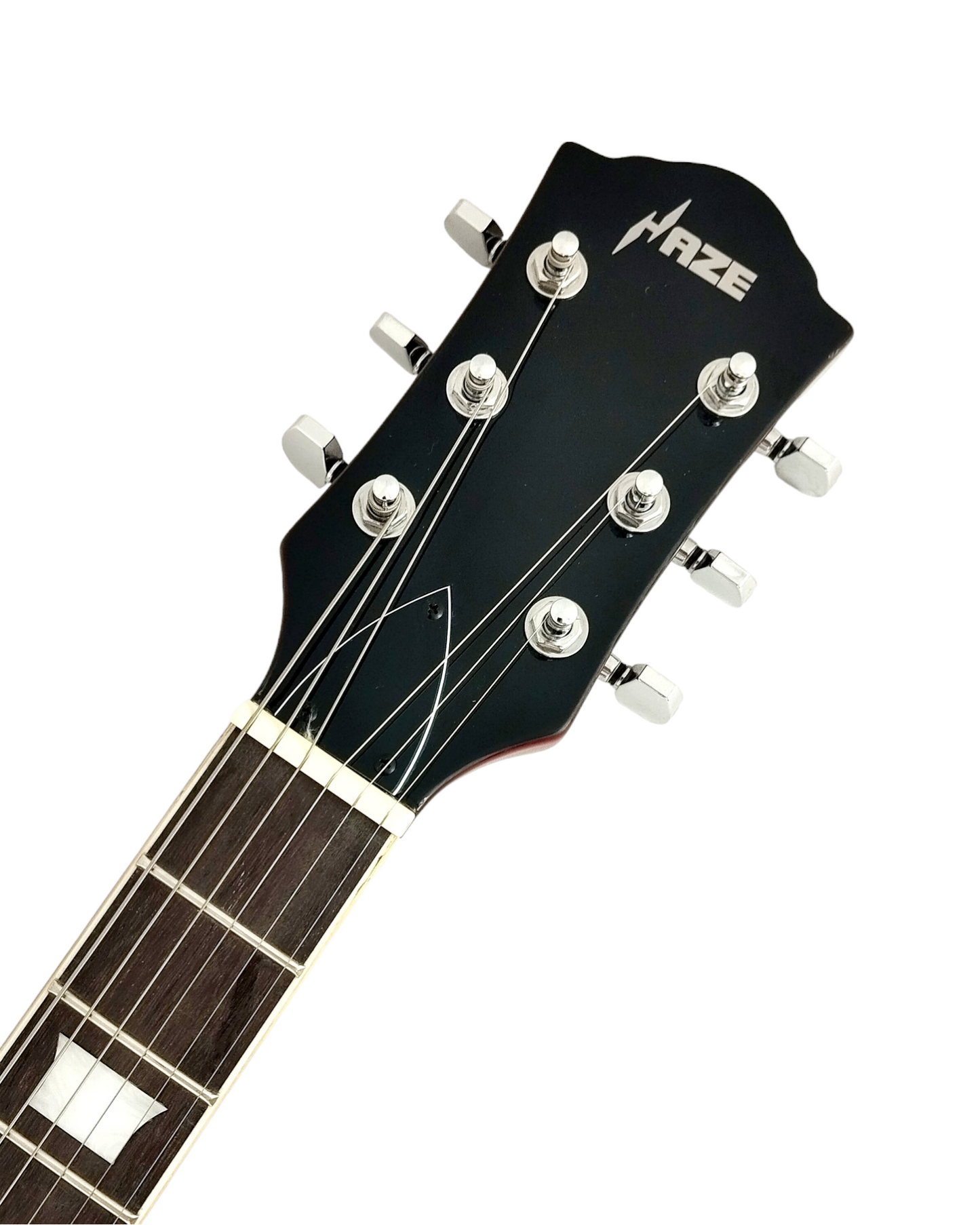 Haze Poplar body, Rosewood Fingerboard Neck-Thru HSG Electric Guitar - Red SEG275TR with Accessories and 10W Amp. (Optional)