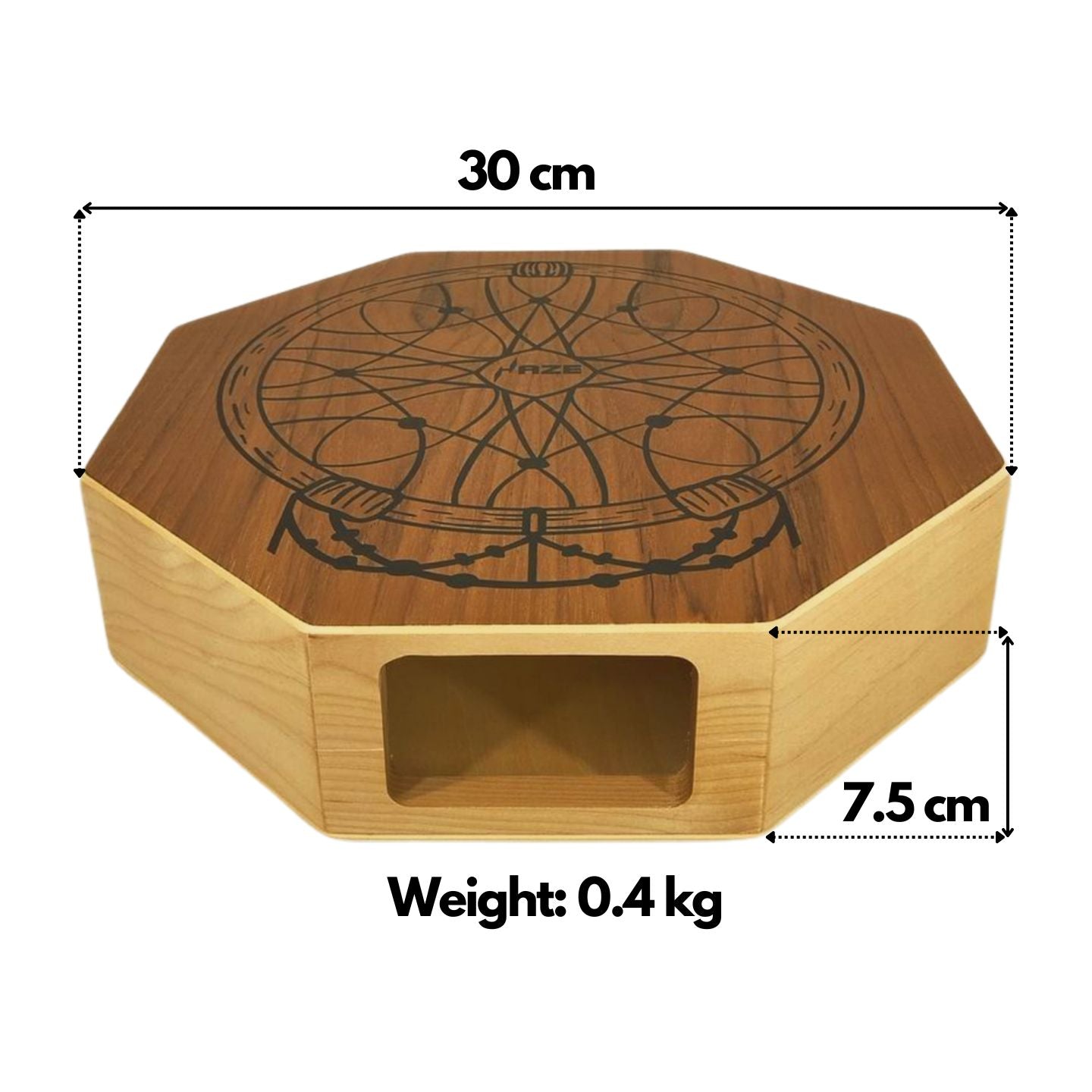 Haze Birch Travel Cajon - Natural W309