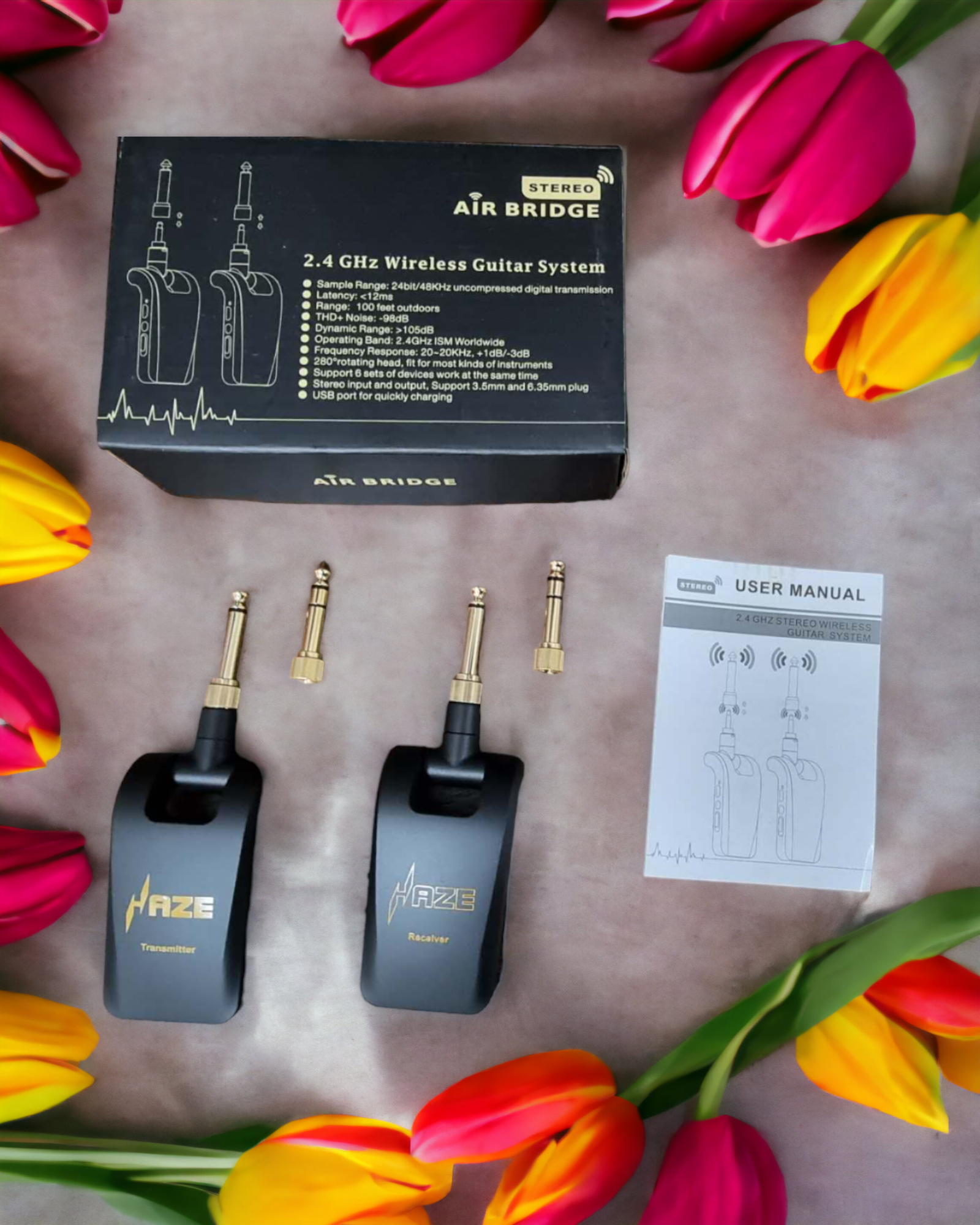 Stereo wireless best sale guitar system