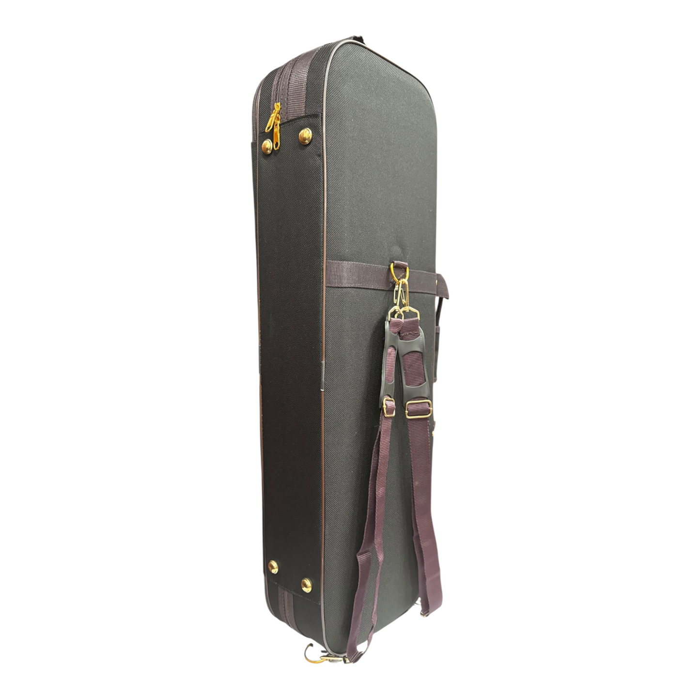 Caraya MV011 4/4 to 1/4 Violin Outfit in Natural Vintage w/ Foam Case, Shoulder Rest, Bow, and Rosin