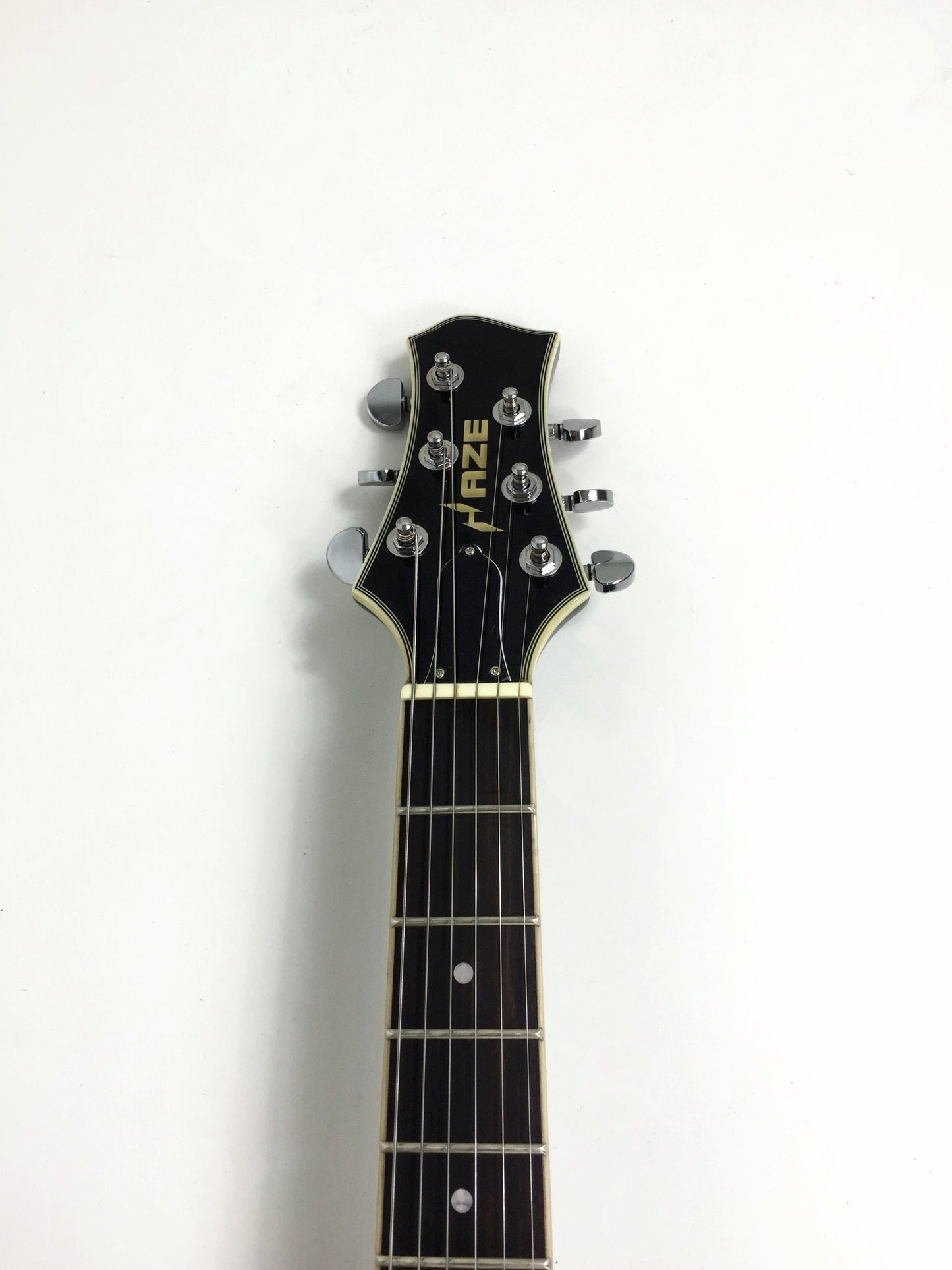 Haze Semi-Hollow Double-Cut Offset HES Electric Guitar - Green HD348TGN