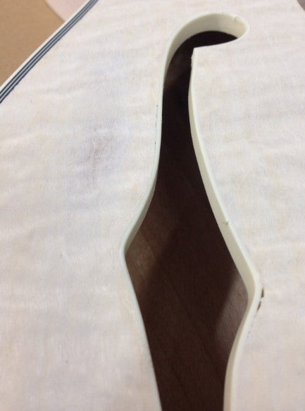 Left Handed Haze 239ADIYPBLH Left-Handed Semi-Hollow Electric Guitar DIY -E239PBDIYLHBBB2
