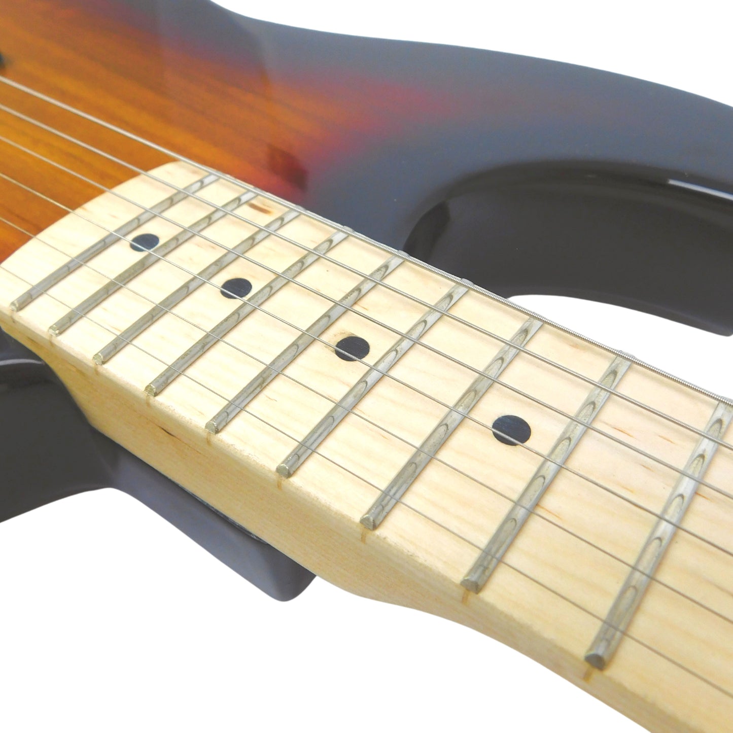 Haze HST Electric Guitar - Vintageburst, Available in 4/4 and 3/4 Sizes