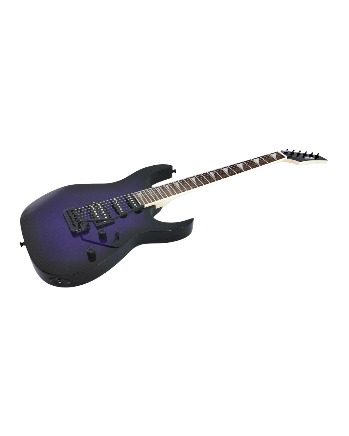 Haze Tremolo SSH Double Cutaway HRC Electric Guitar - Purpleburst 11HSJS1920DPB