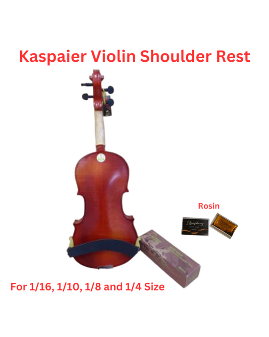 Kapaier KPE530NO301 Violin Shoulder Rest Adjustable For  1/16 ~ 1/4 Size Kun Style with Rosin