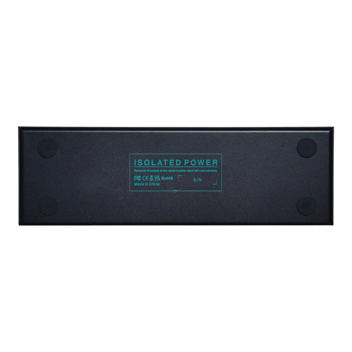 M-VAVE ISOLATEDPOWER 10-Output 9V 300mA Isolated Pedalboard Power Supply w/ Additional 5V USB Output & Over-Current Protection
