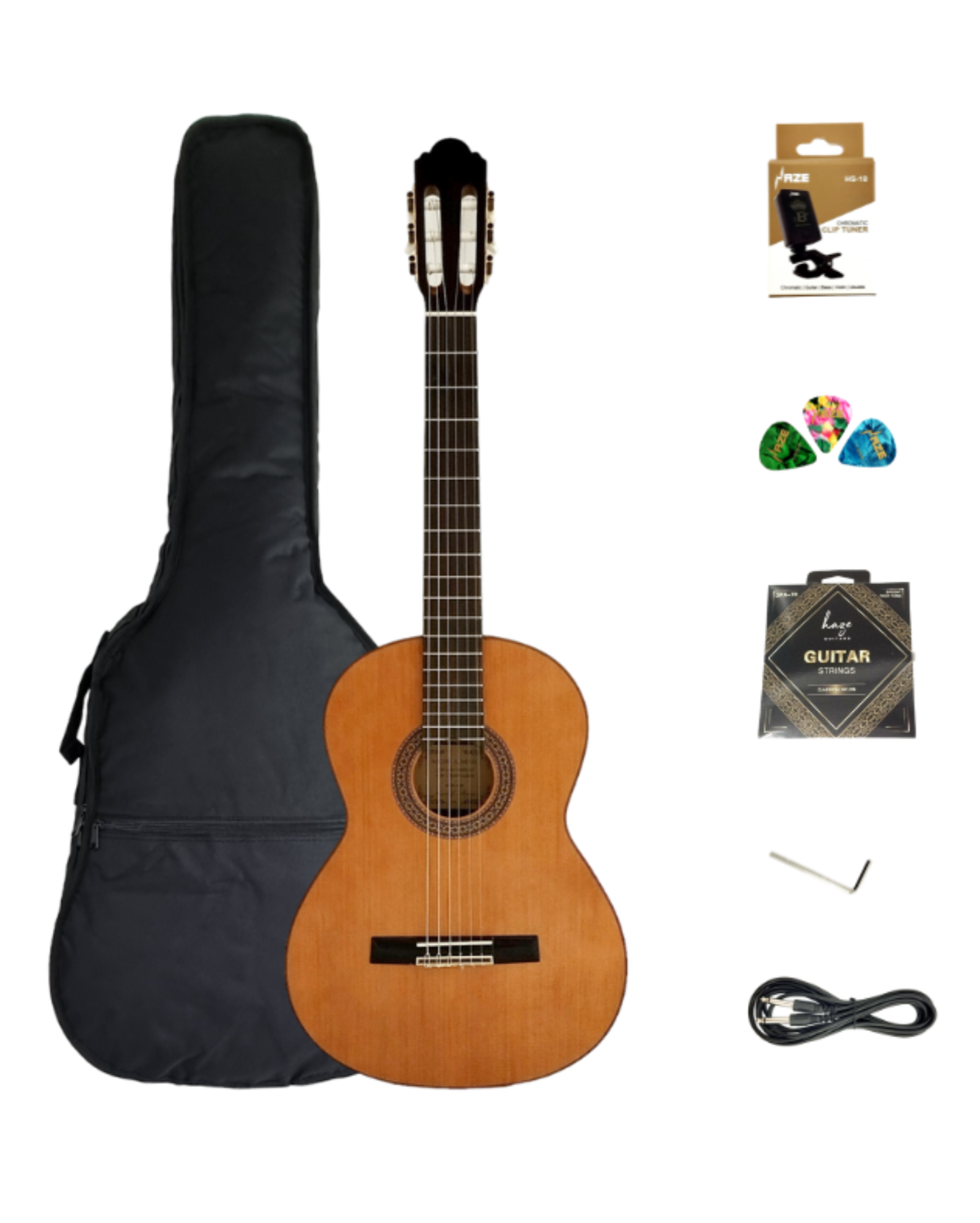 Miguel Almeria 20CR Solid Cedar Top,Nylon String Classical Guitar+Free Gig Bag