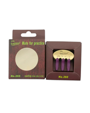 Kapaier Clip-On Brass Cello Mute for 1/10 to 1/4 Size - NO260