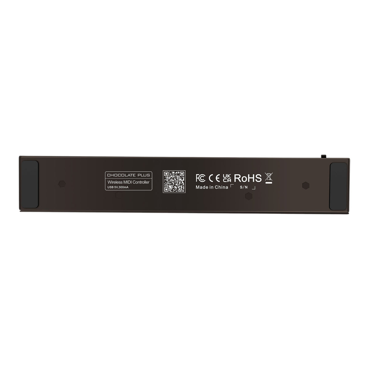 M-VAVE CHOCOLATEPLUS Wireless 4-Switch MIDI Foot Controller w/ Built-In MIDI Host Interface & Customisable Banks