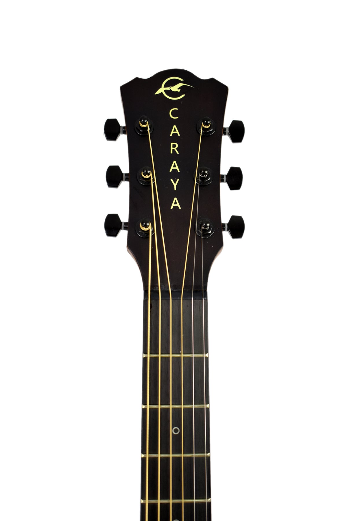 Caraya 40" Traveler Built-In Pickups/Tuner Acoustic Guitar - Natural SAFAIR40CEQ