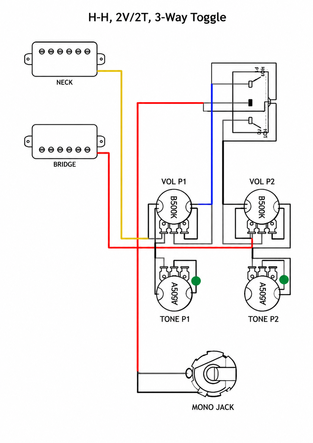 Haze HLPP380PPBK LP-Style Electric Guitar Full Black Hardware & Alnico V Electronics Parts Set