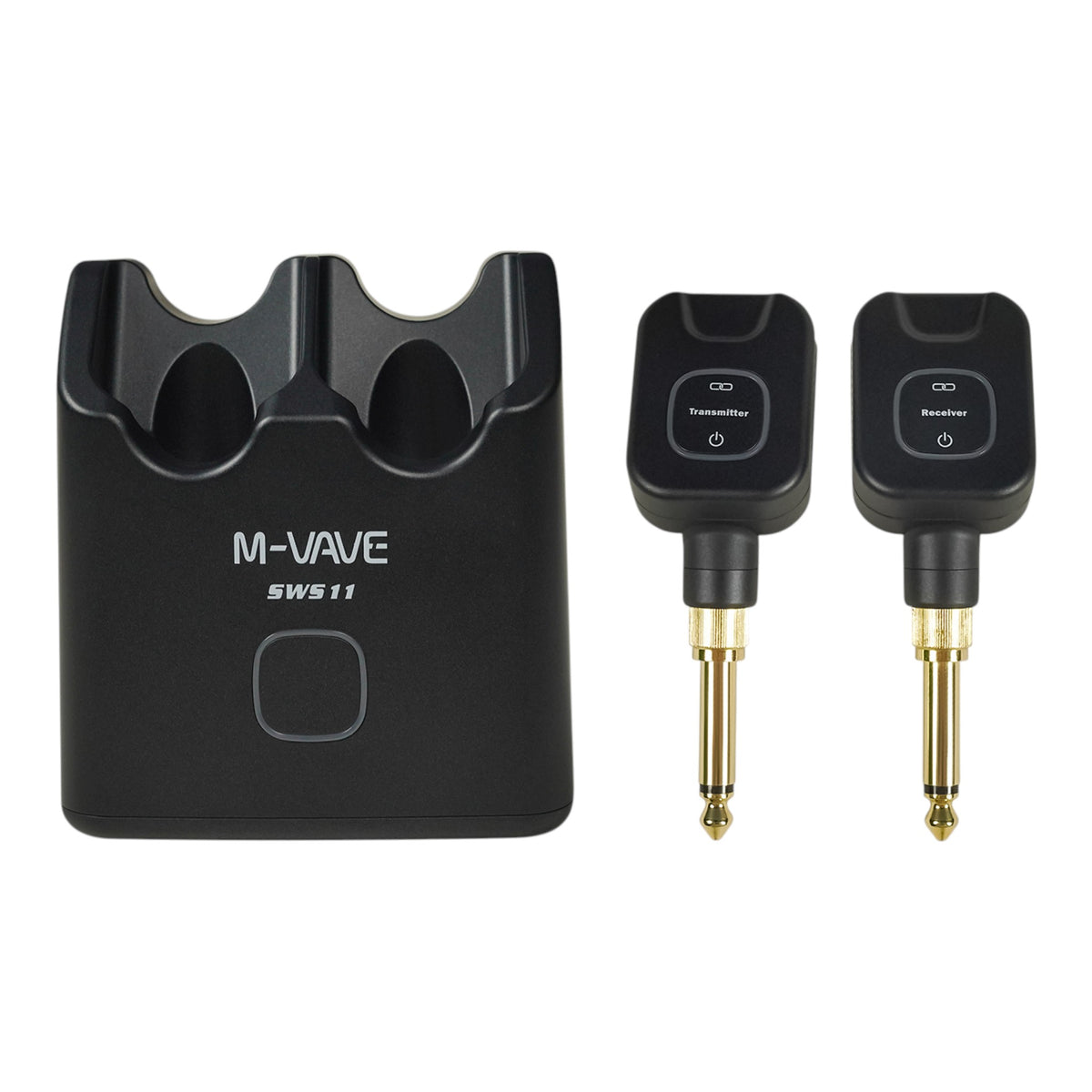 M-VAVE SWS11 Wireless 5.8GHz Low-Latency Audio Transmission System w/ Rechargable Power Case