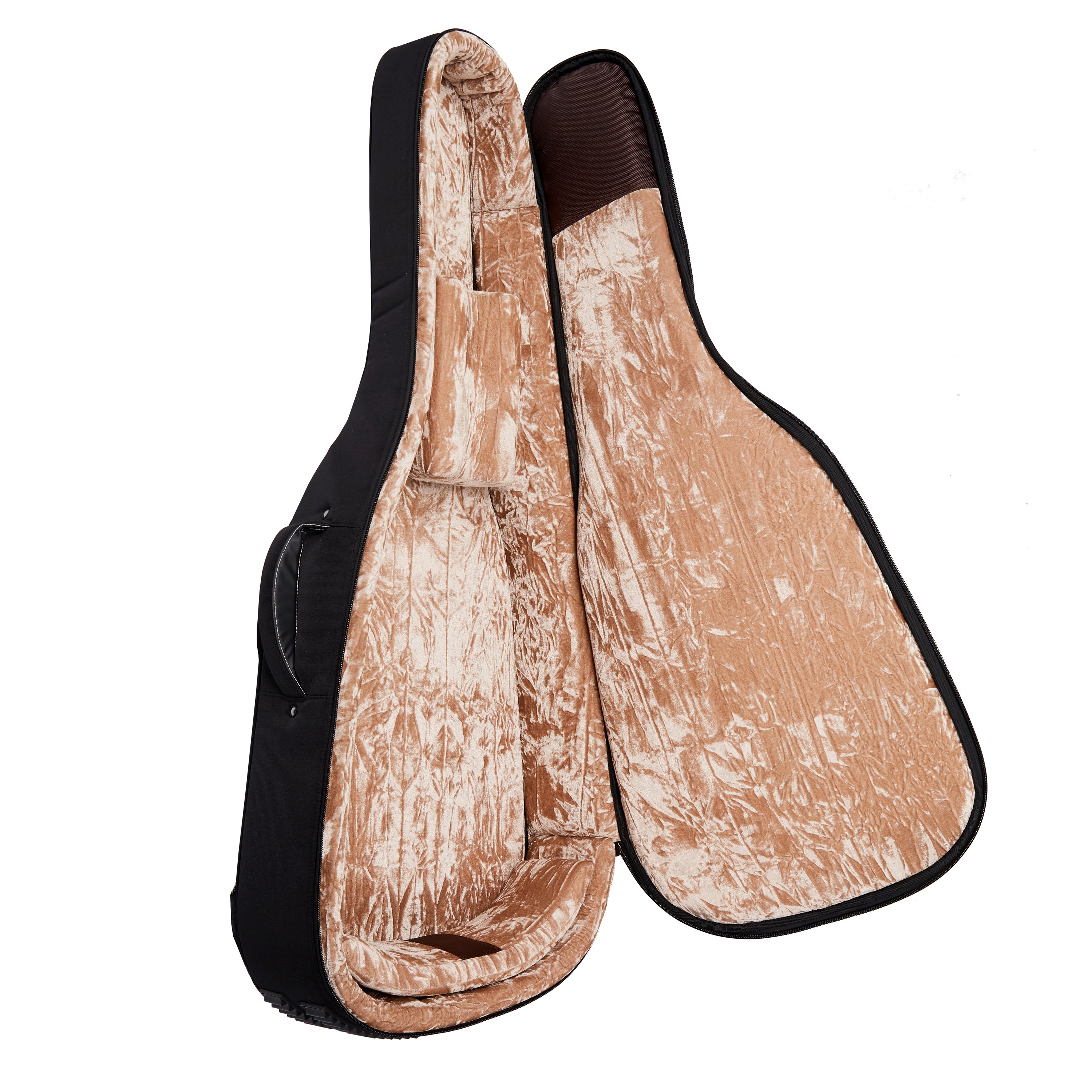 Music Area RB30 30mm Padded Weather-Proof Acoustic Guitar Gig Bag w/ Detachable Isothermic Bag - RB30DABLK